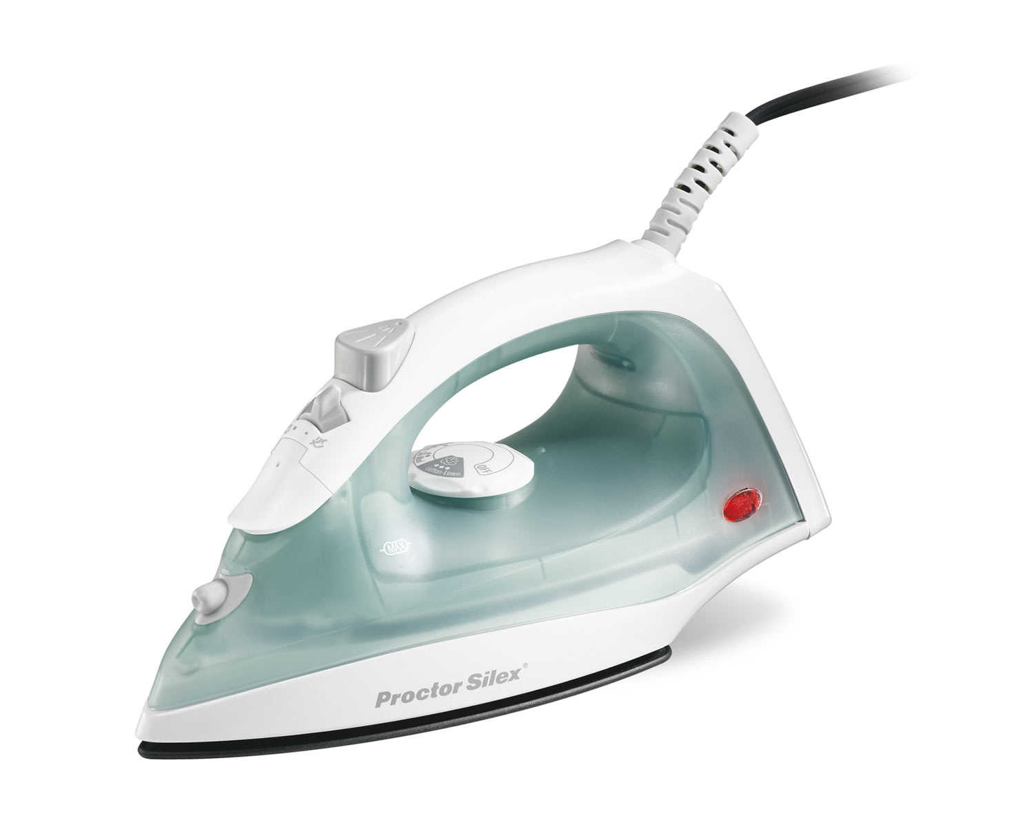 Nonstick Adjustable Steam Iron (teal)