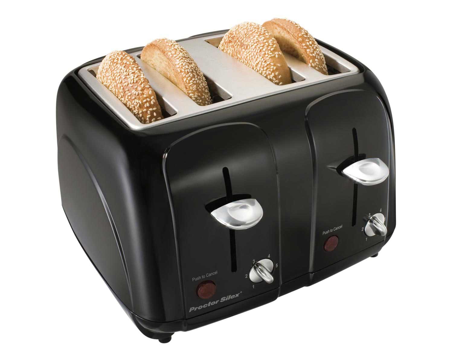 Cool-Touch 4 Slice Toaster (black)