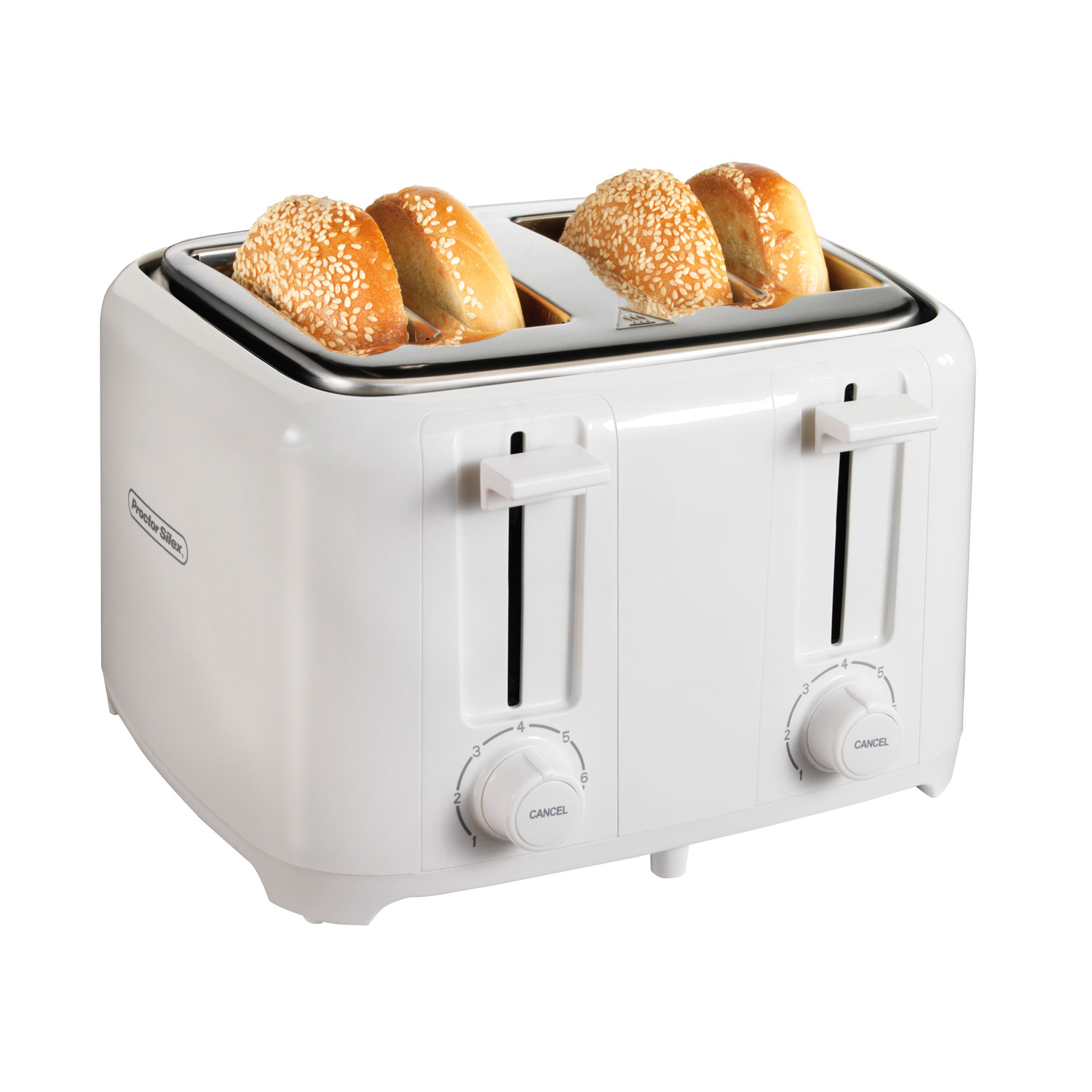 Durable Toaster 4-Slice (white)