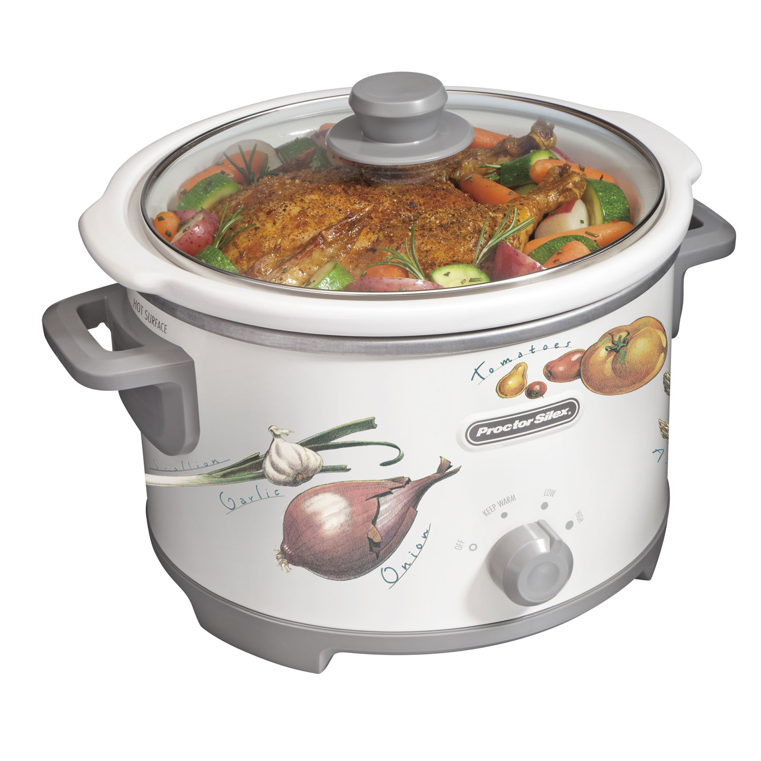 4 Quart Slow Cooker (round) - 33045