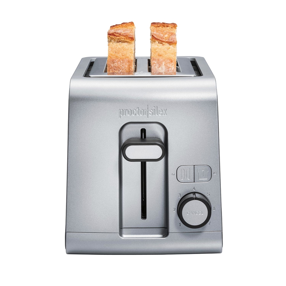 Precision Select 2-Slice Toaster, Silver Bread Maker Breakfast