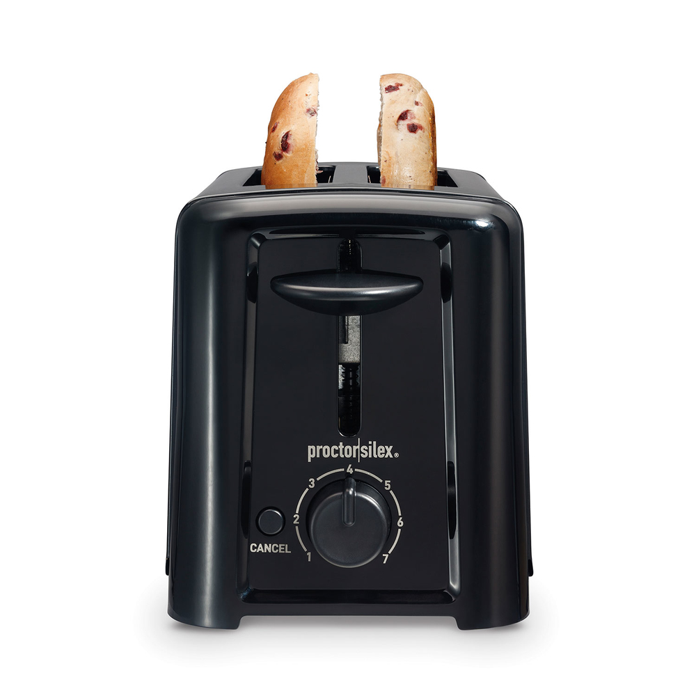2 Slice Toaster, Black - 22624G