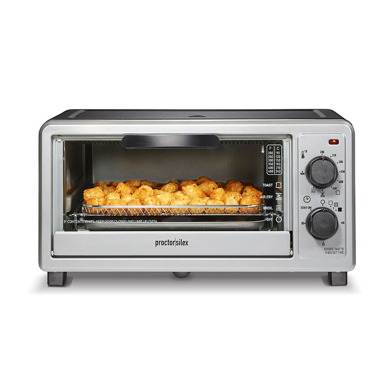 Less Time. More Options.  Crisp 'N Bake Air Fry 6-Slice Toaster Oven 