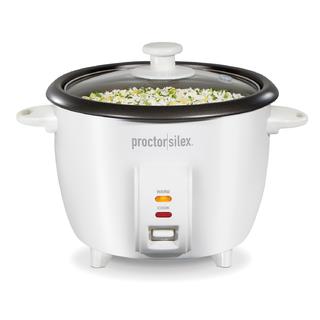 Proctor Silex Double Dish Slow Cooker with 6qt Crock and Dual 2.5qt  Nonstick Insert to Cook Two Meals at Once, Dishwasher Safe Pot & Lid,  Silver