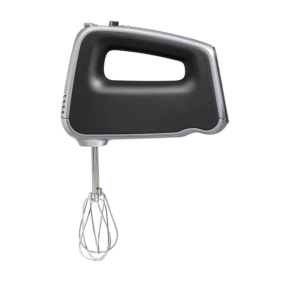 Hamilton Beach 5-Speed Silver Hand Mixer with Easy Clean Beaters