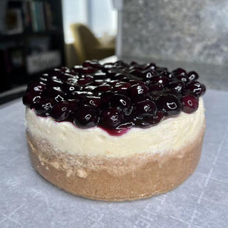  Recipe for Blueberry Cheesecake with Berry Compote