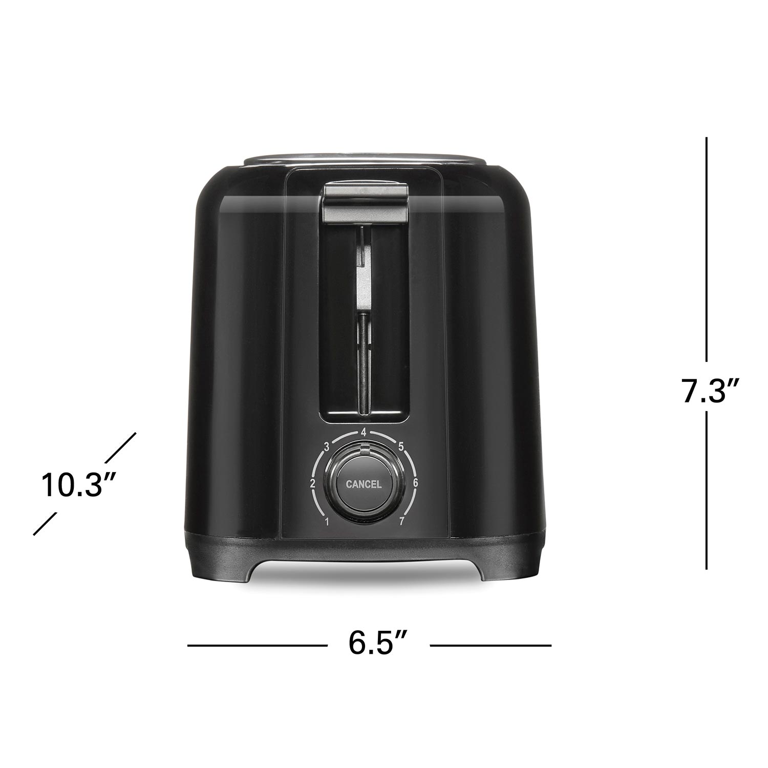 Wide-Slot 2 Slice Toaster - Model 22305