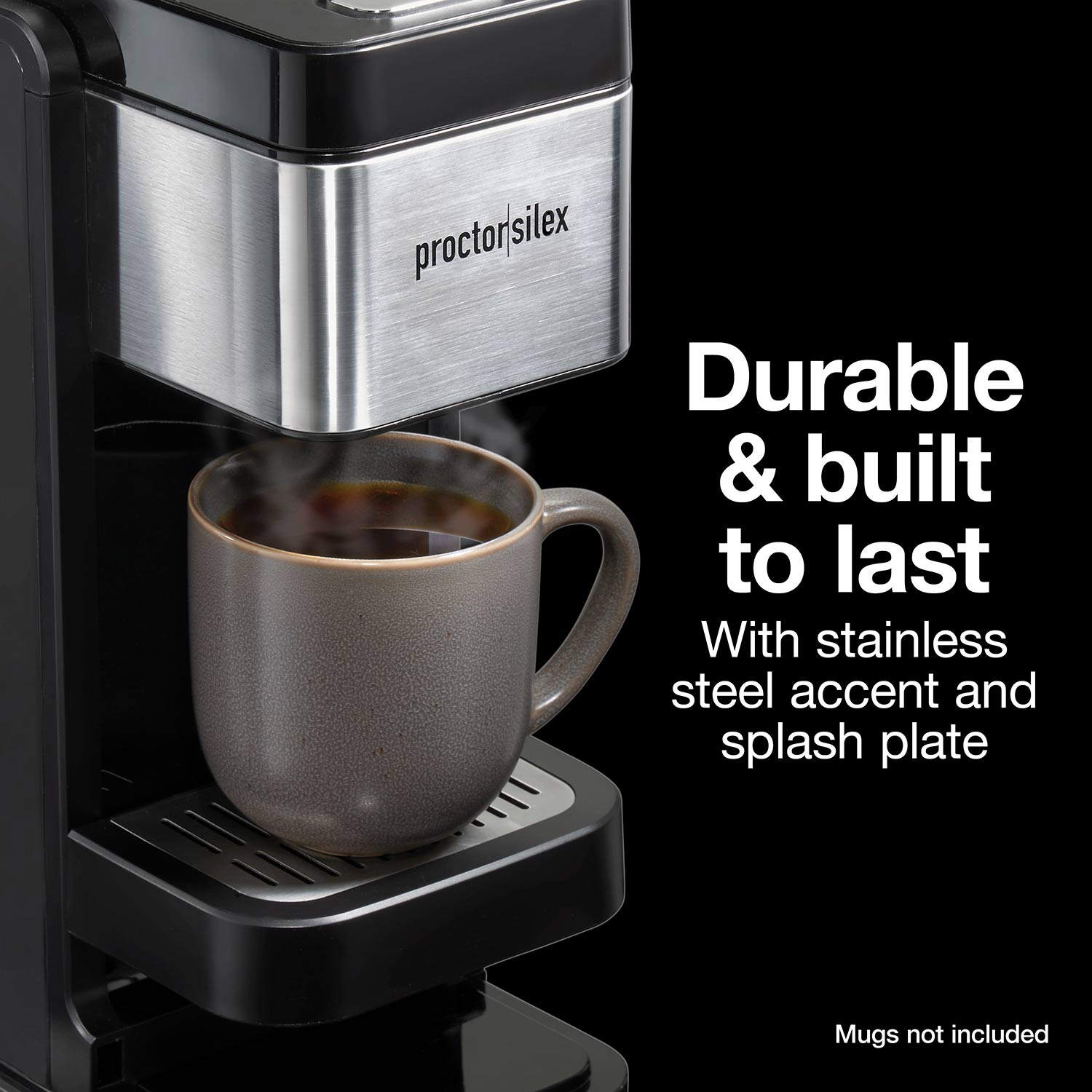 Single Serve Coffee Maker with 40oz. Reservoir Model 49919 ProctorSilex