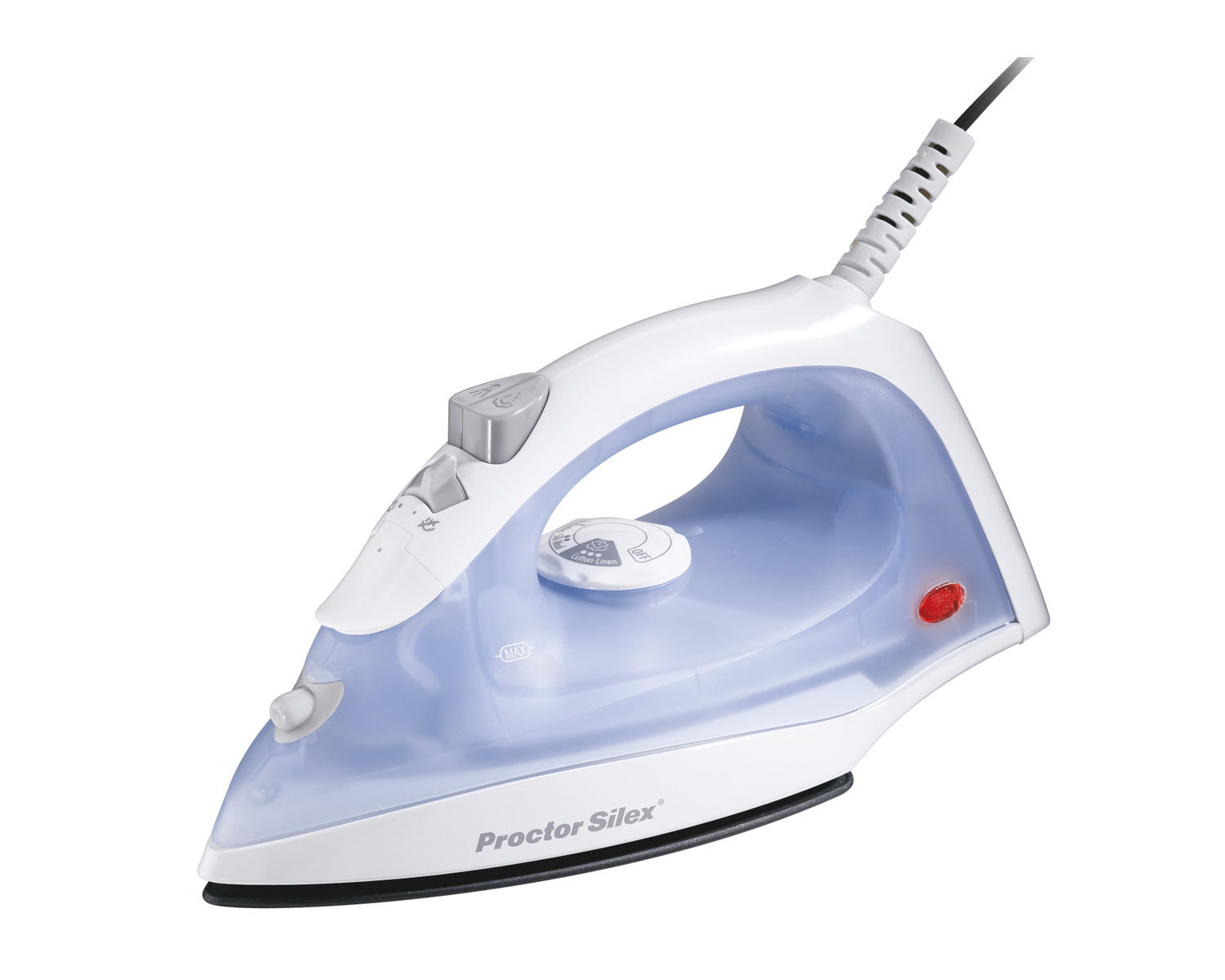 Nonstick Adjustable Steam Iron (blue) - 17292Y