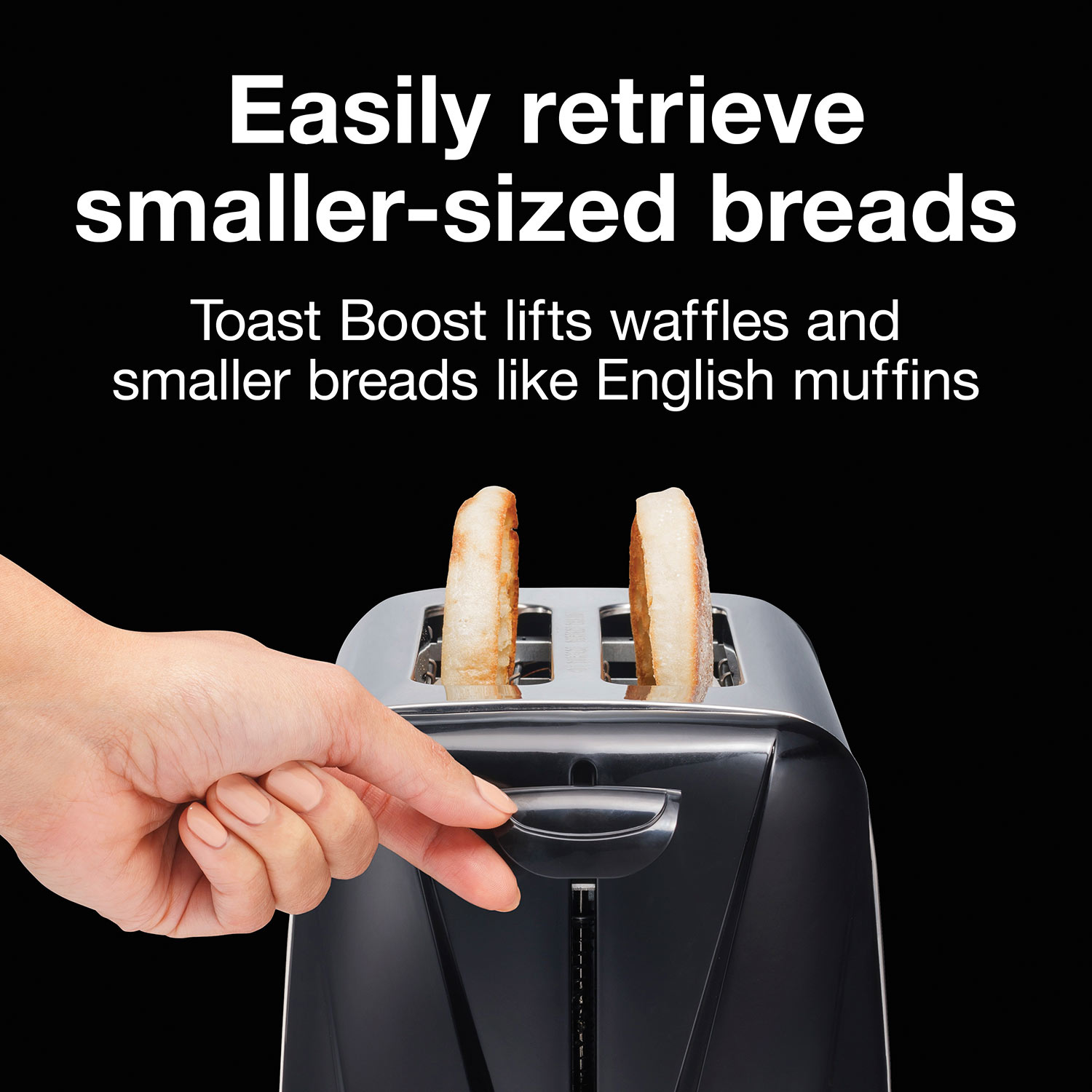 2 Slice Metal Toaster - Model 22304