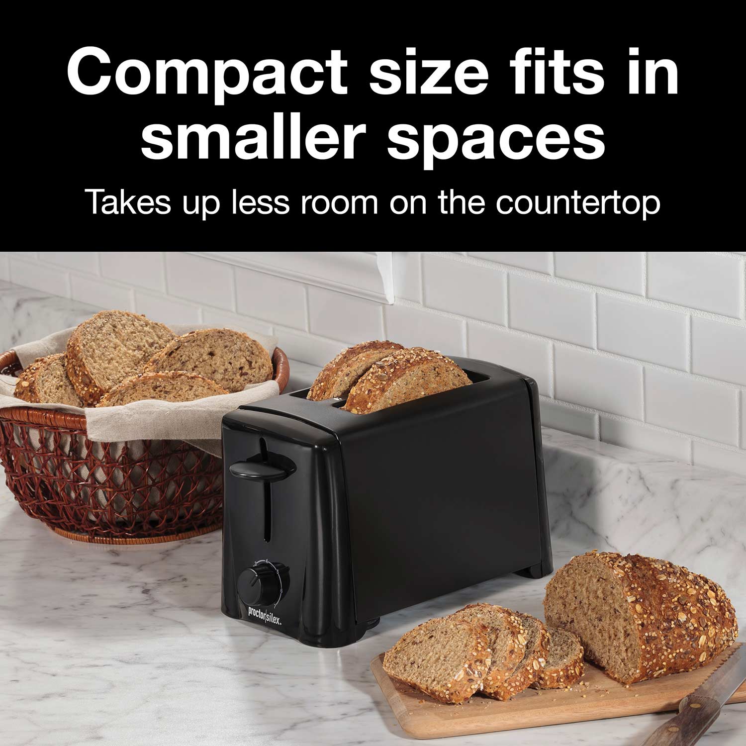 Compact 2 deals slice toaster