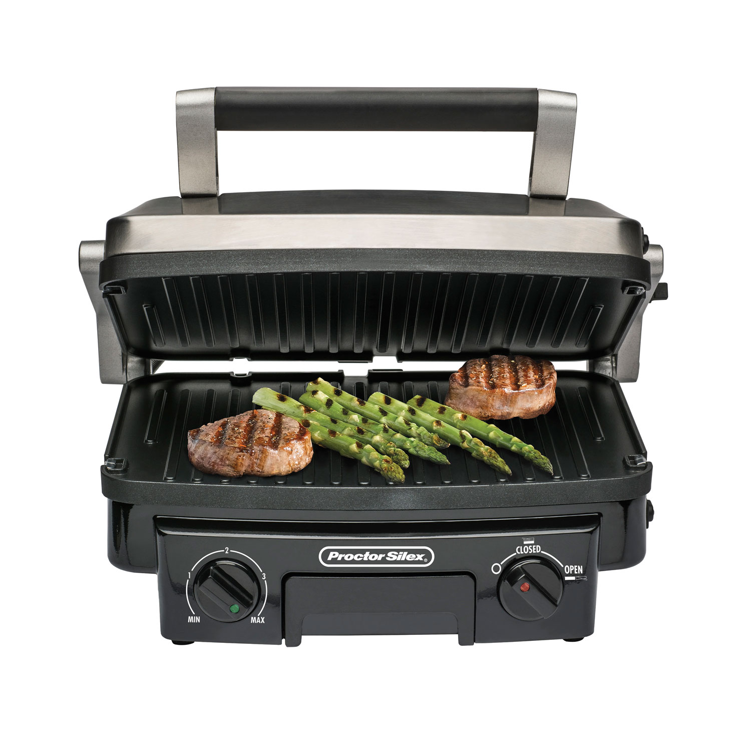 Hamilton Beach Stainless Steel Electric Panini Maker & Grill