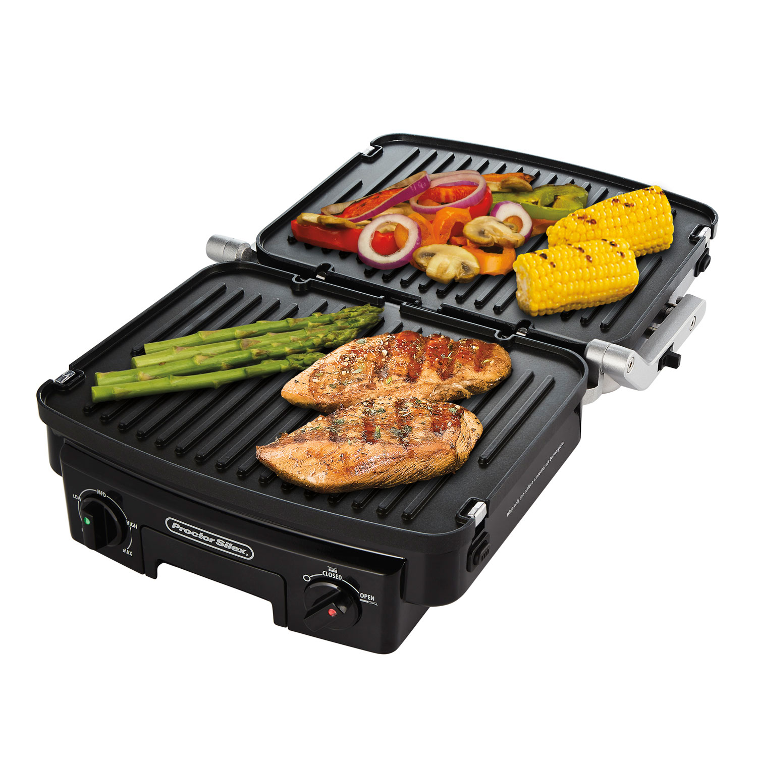 Proctor Silex 25336 Indoor Grill Black