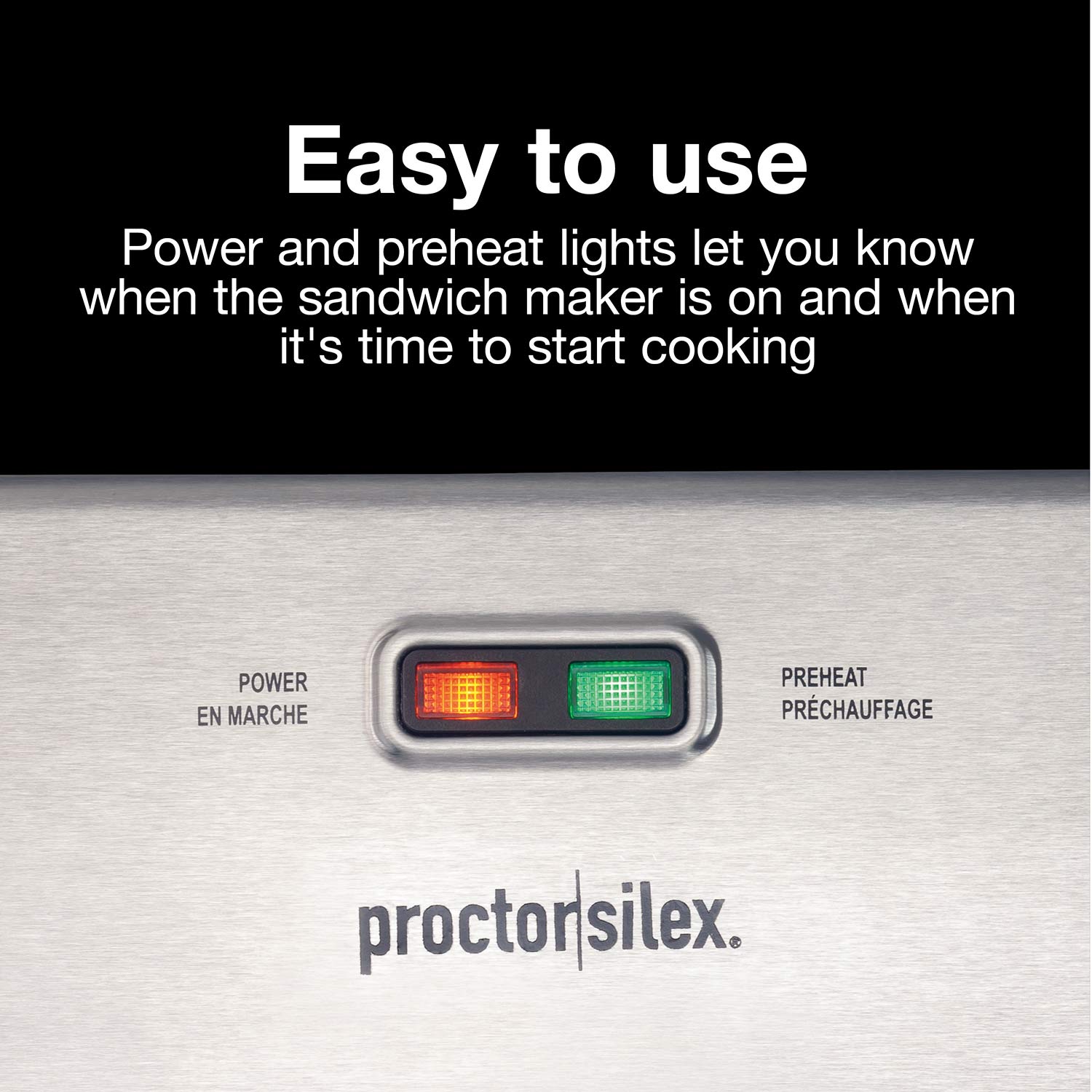 Proctor Silex Sandwich Maker, also makes Omelets and Turnovers, White,  25408Y 