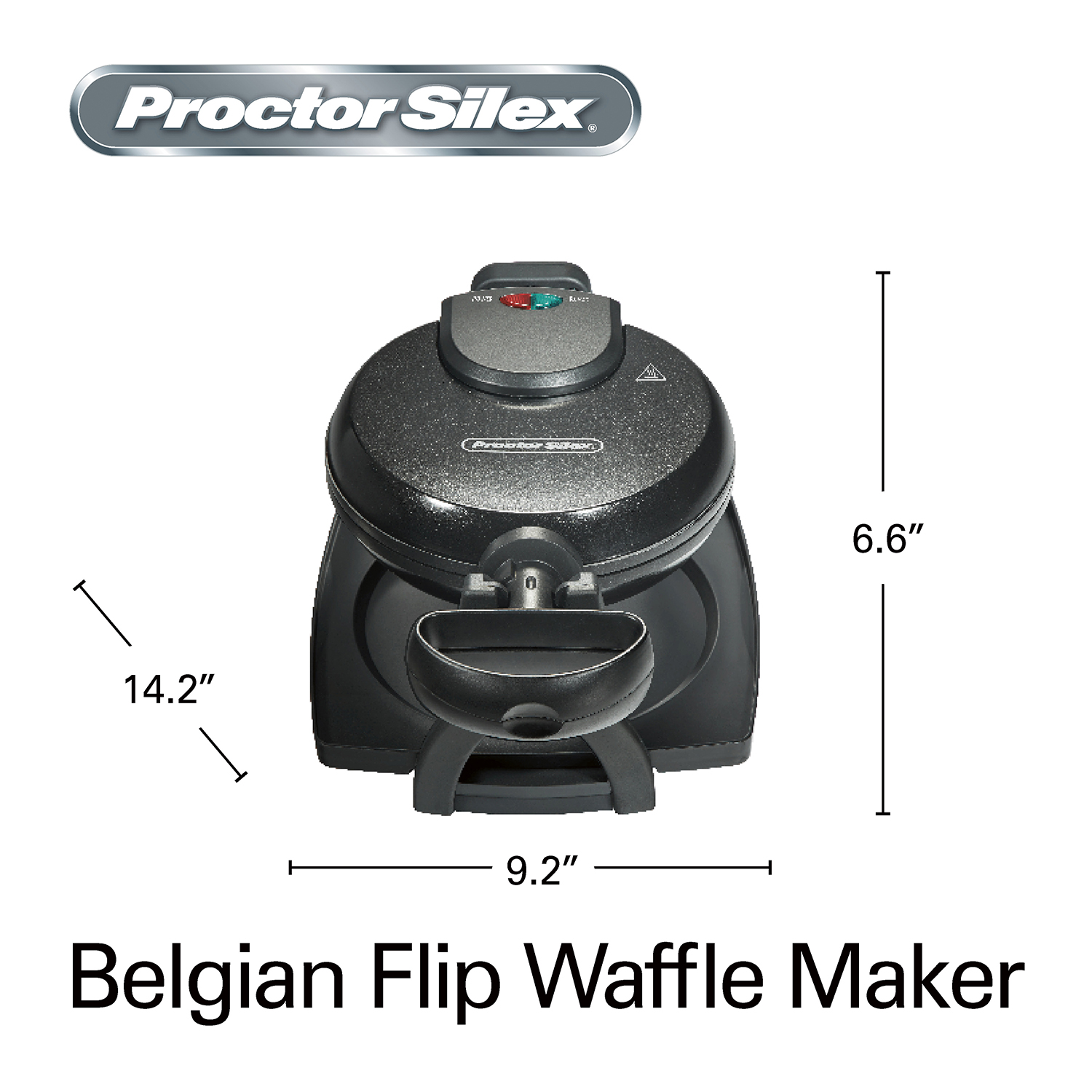 Hamilton Beach Flip Belgian Style Waffle Maker with Removable