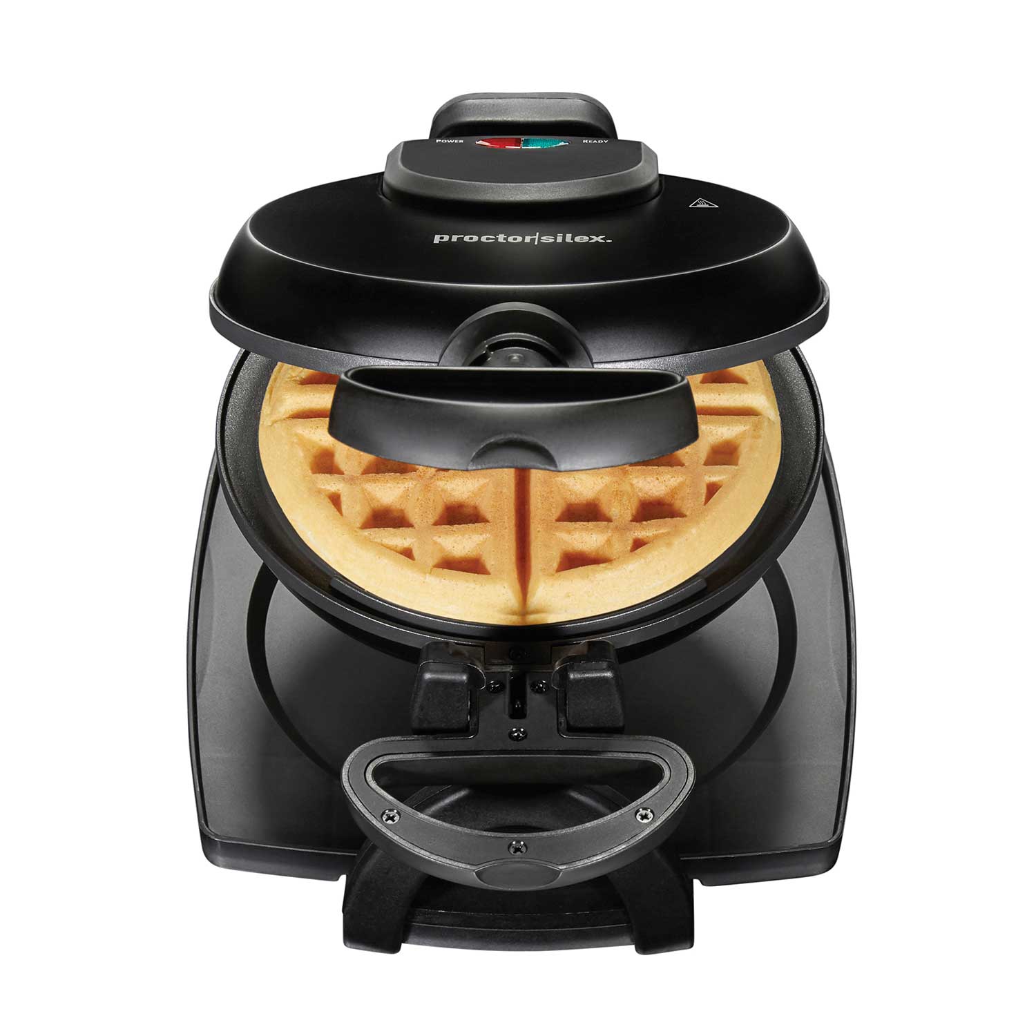 BLACK+DECKER Belgian Flip Waffle Maker - Silver