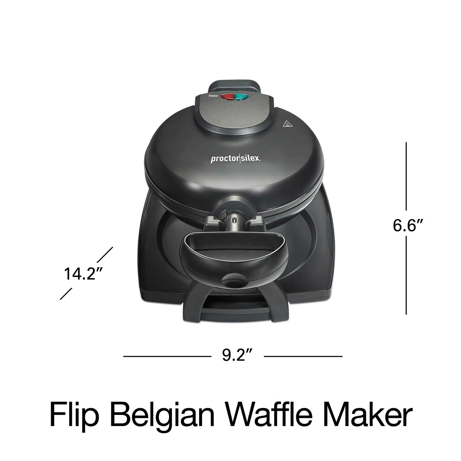 Hamilton Beach Double Rotating Belgian Waffle Maker w/ Nonstick