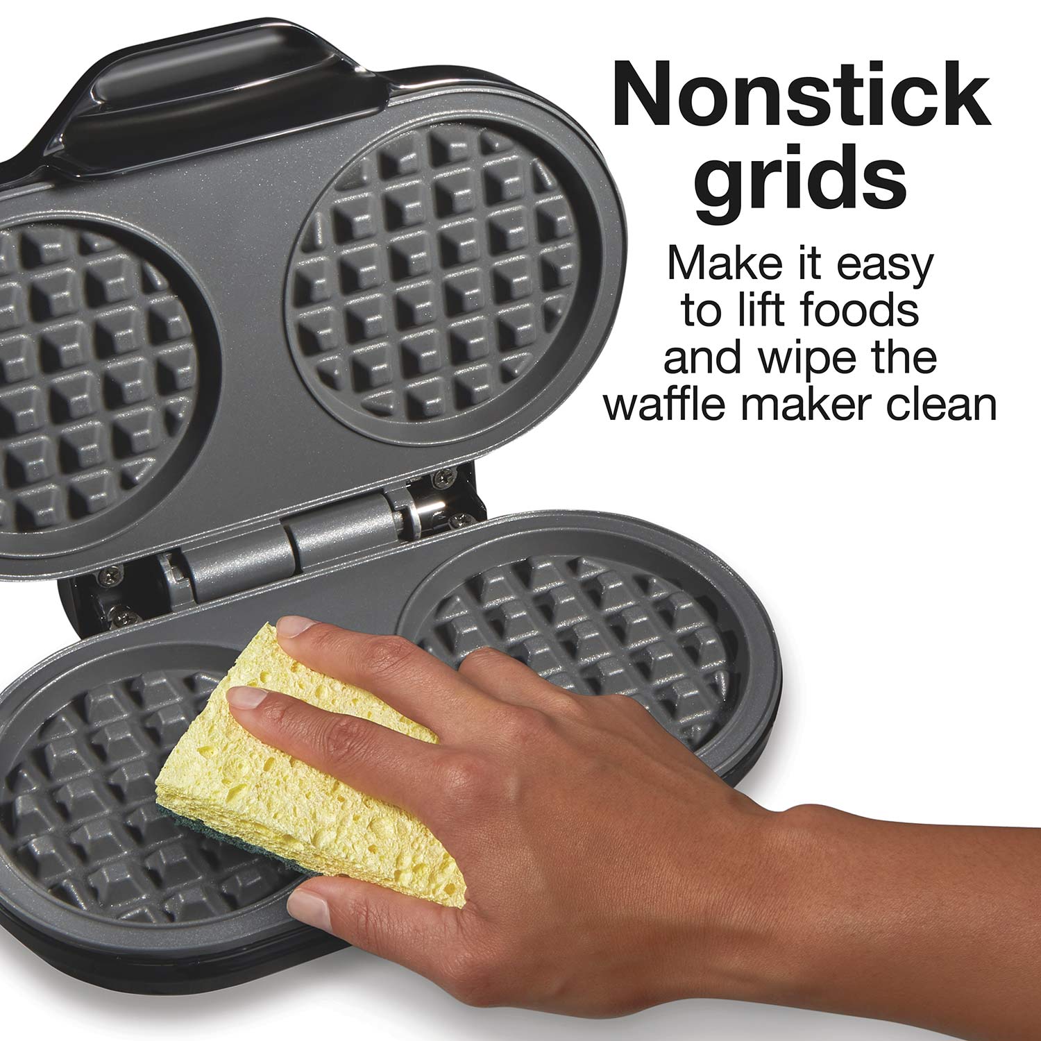 Mini Waffle Maker, Small Waffle Maker, Nonstick Chaffle Maker For