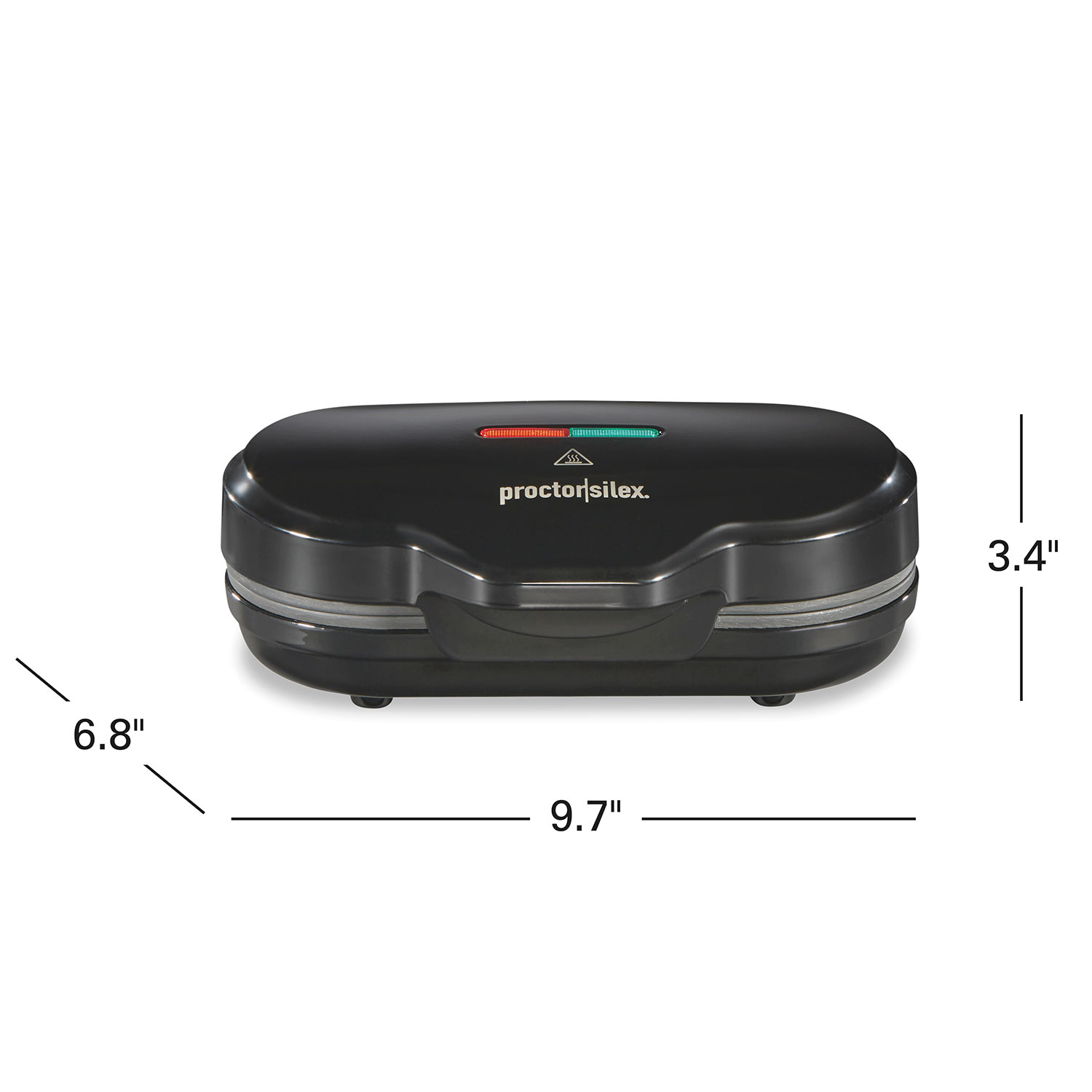 Proctor-Silex Sandwich Maker White, Sandwich Easy White White in Use ProctorSilex Nonstick Fast Maker by Proctor Silex