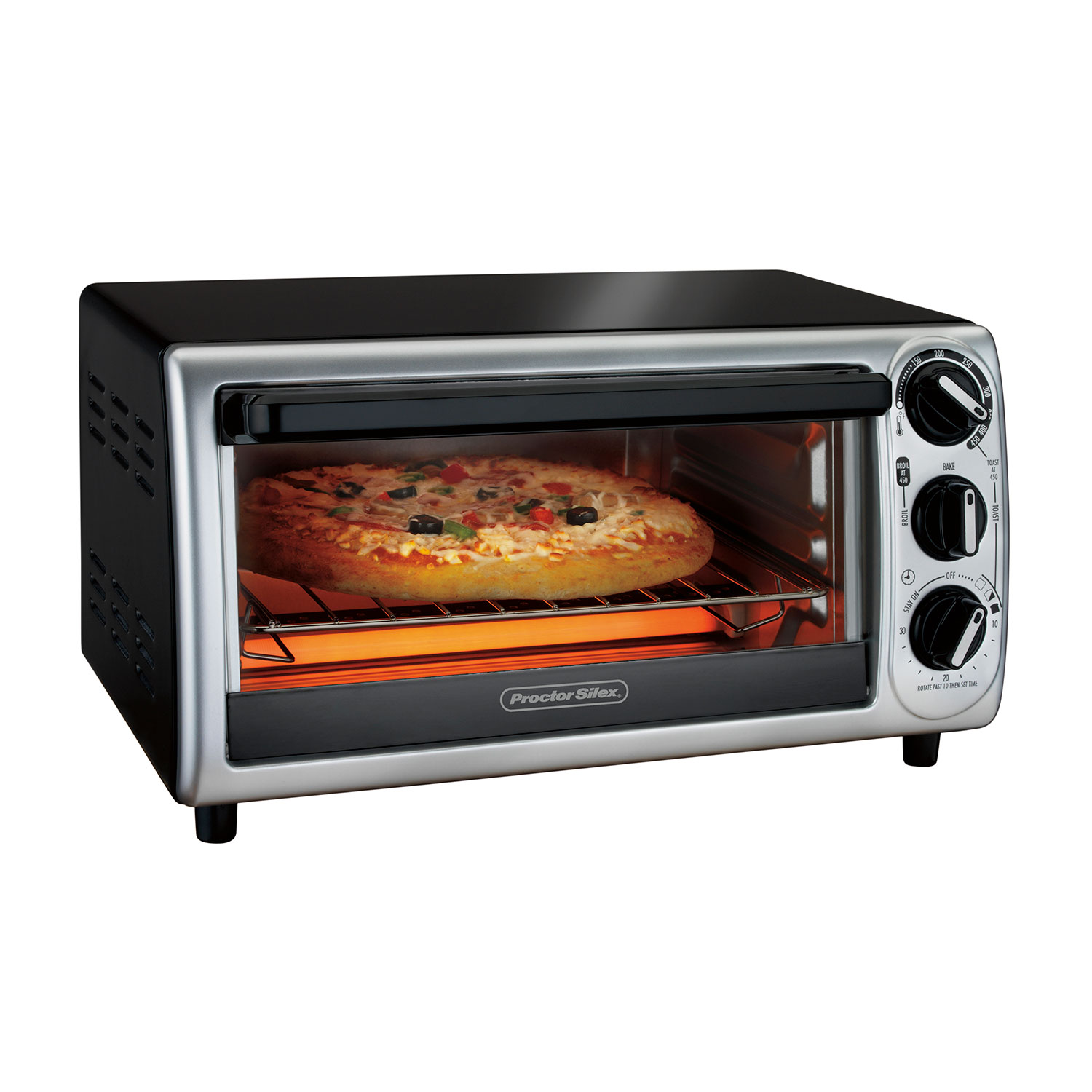 4 Slice Modern Toaster Oven - 31122