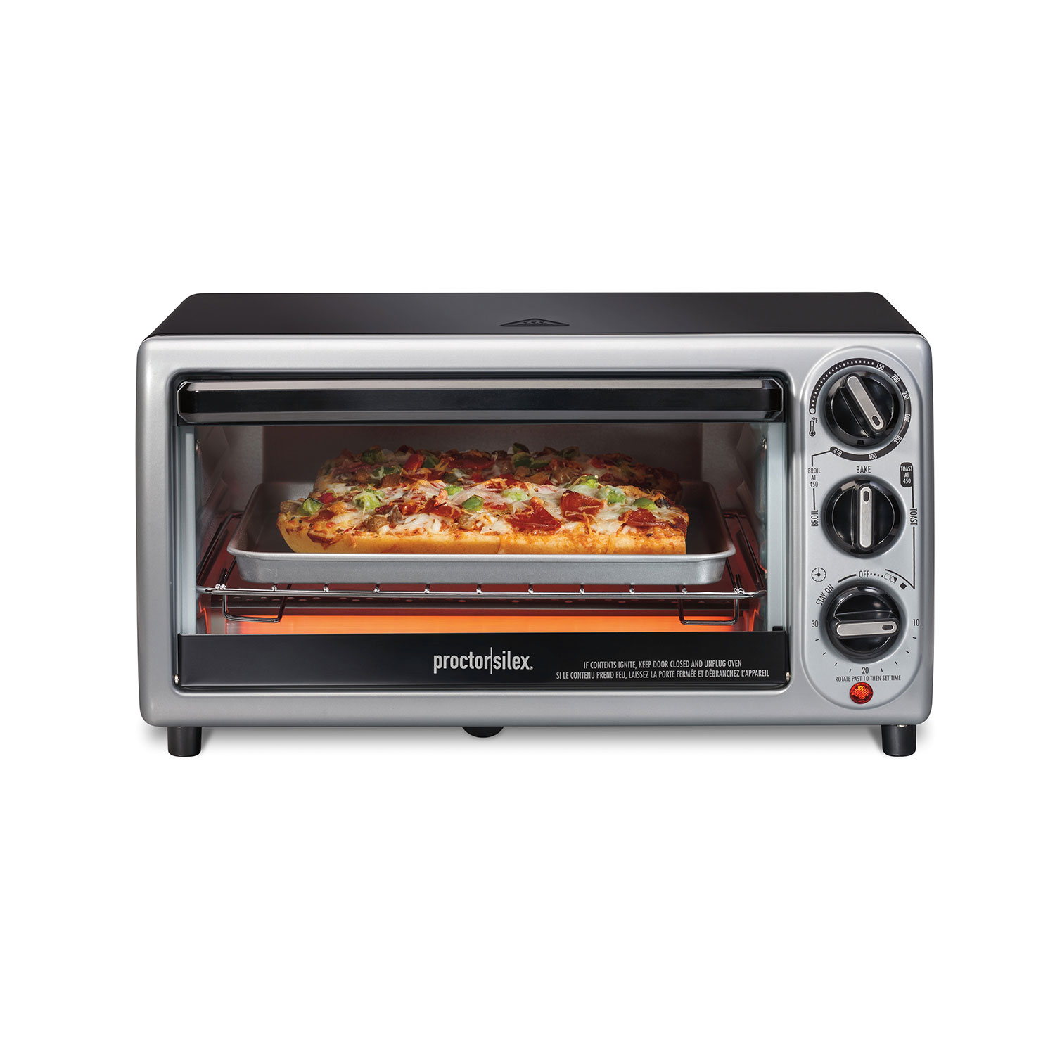 Proctor Silex 6-Slice Toaster Oven