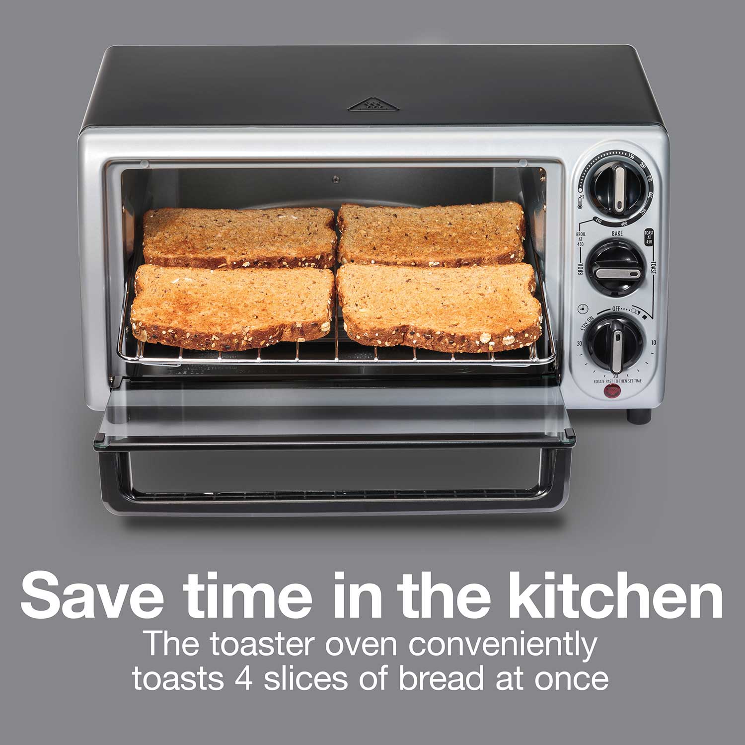 Proctor Silex 4-Slice Toaster Oven Broiler