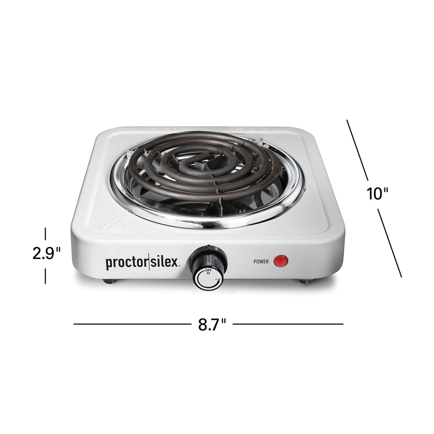 Electric Hot Plate Single Stove Top Burner Warmer Cooker Cooking Heater NEW... 