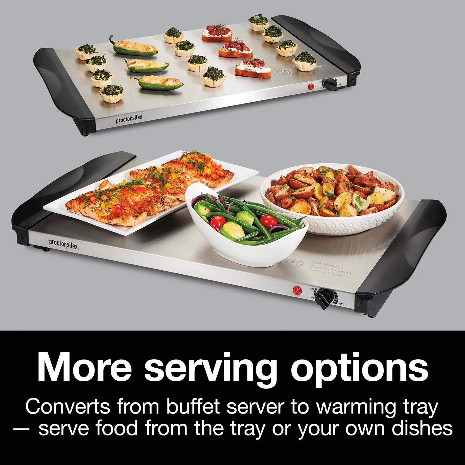 Food Warming Tray / Buffet Server / Hot Plate Warmer