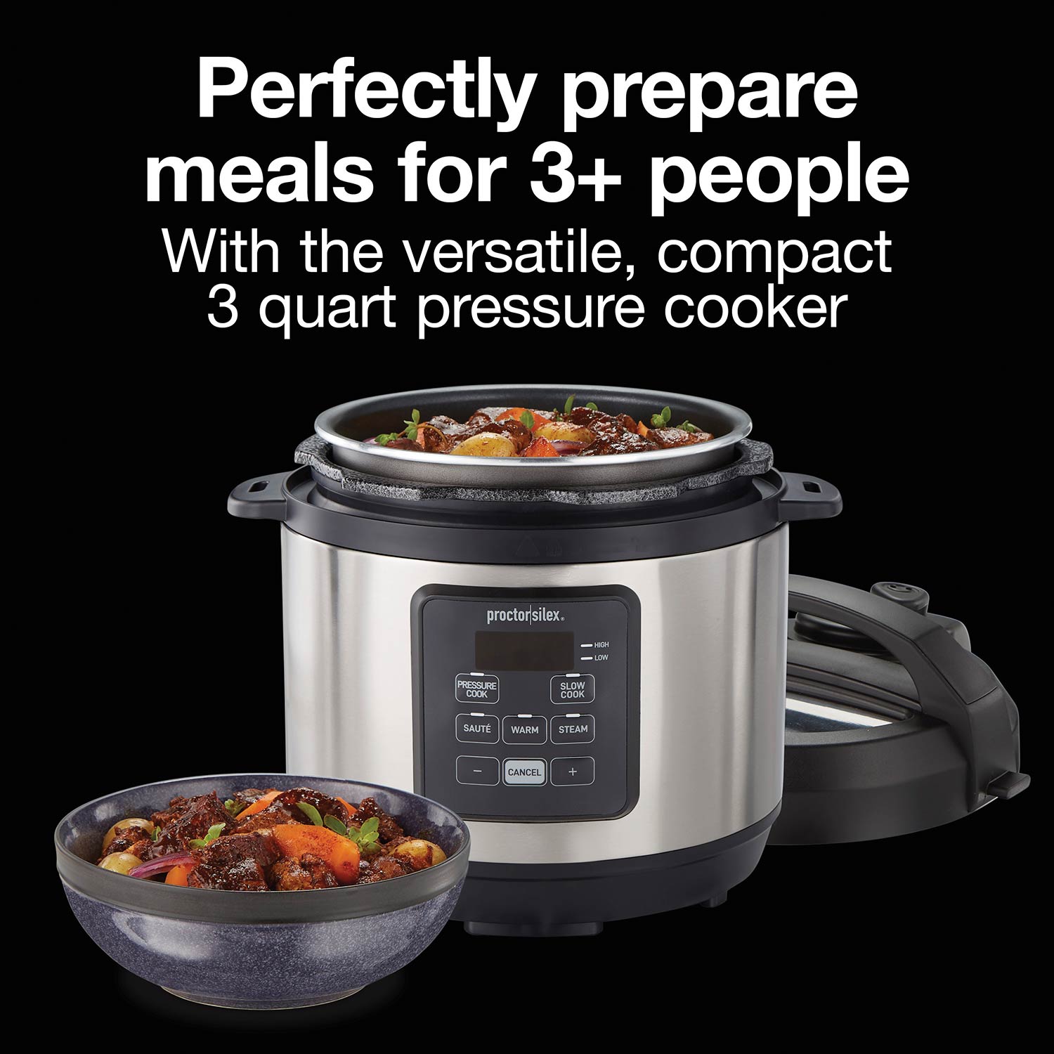 3 Quart Simplicity™ Pressure Cooker - Model 34503