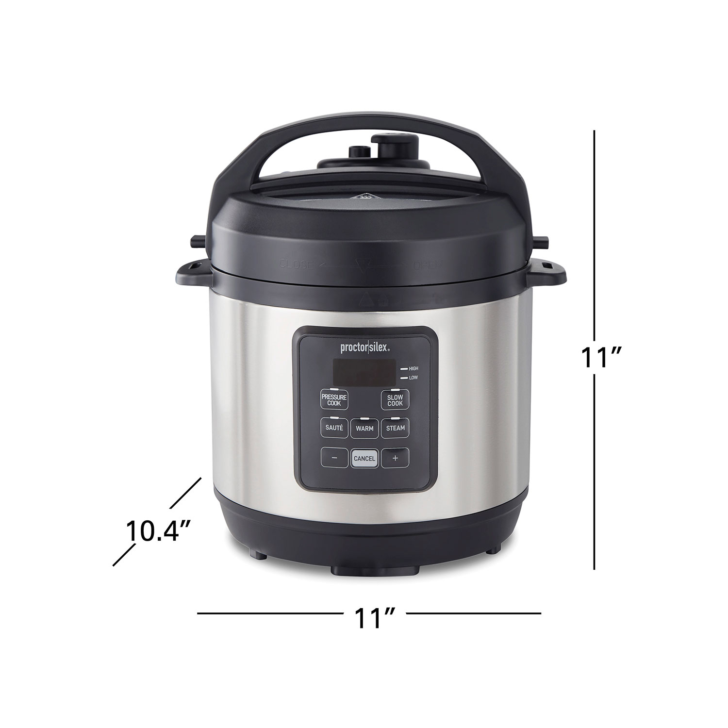 3 Quart Simplicity™ Pressure Cooker - Model 34503 | ProctorSilex.com