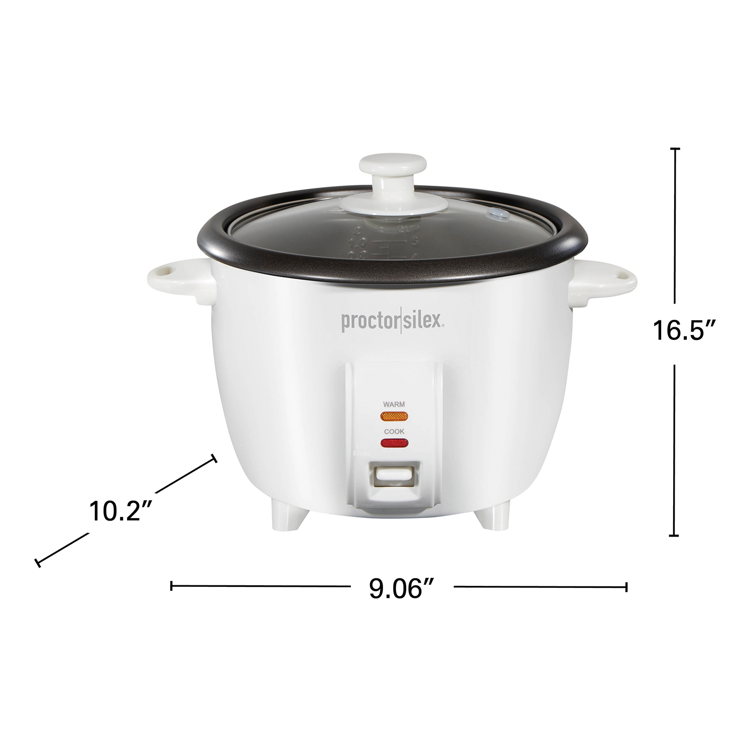 10 Cup Rice Cooker & Steamer - Model - 37533PS | ProctorSilex.com