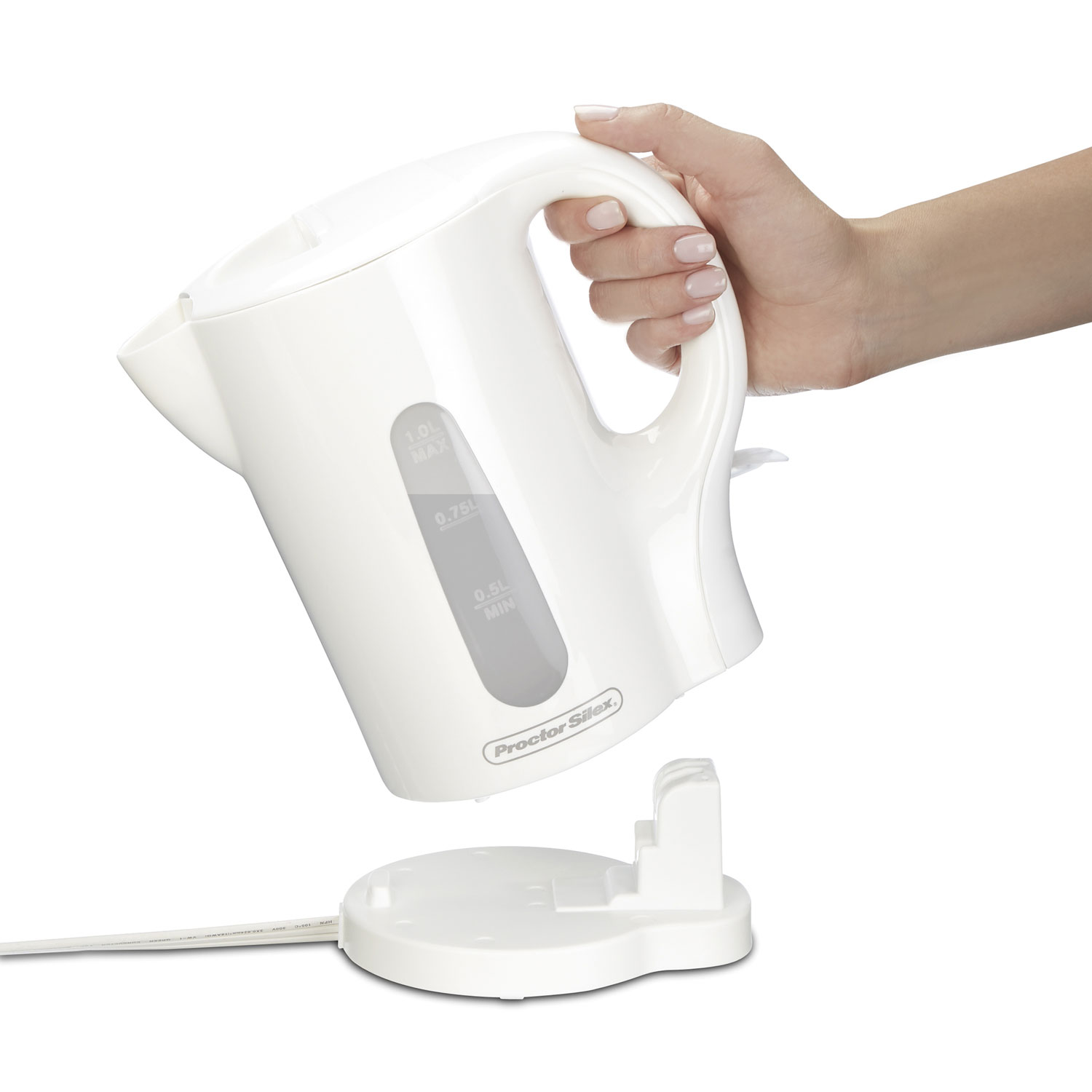 Cordless 1 Liter Kettle (white) - Model 41005