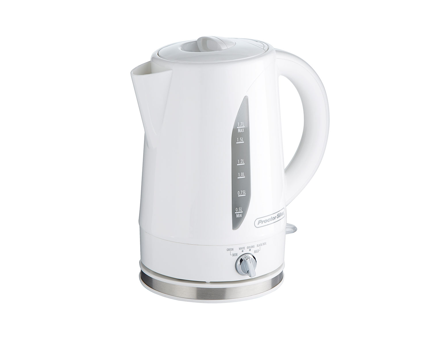 PROCTOR SILEX 1 LITER ELECTRIC KETTLE, WHITE Model K2070Y