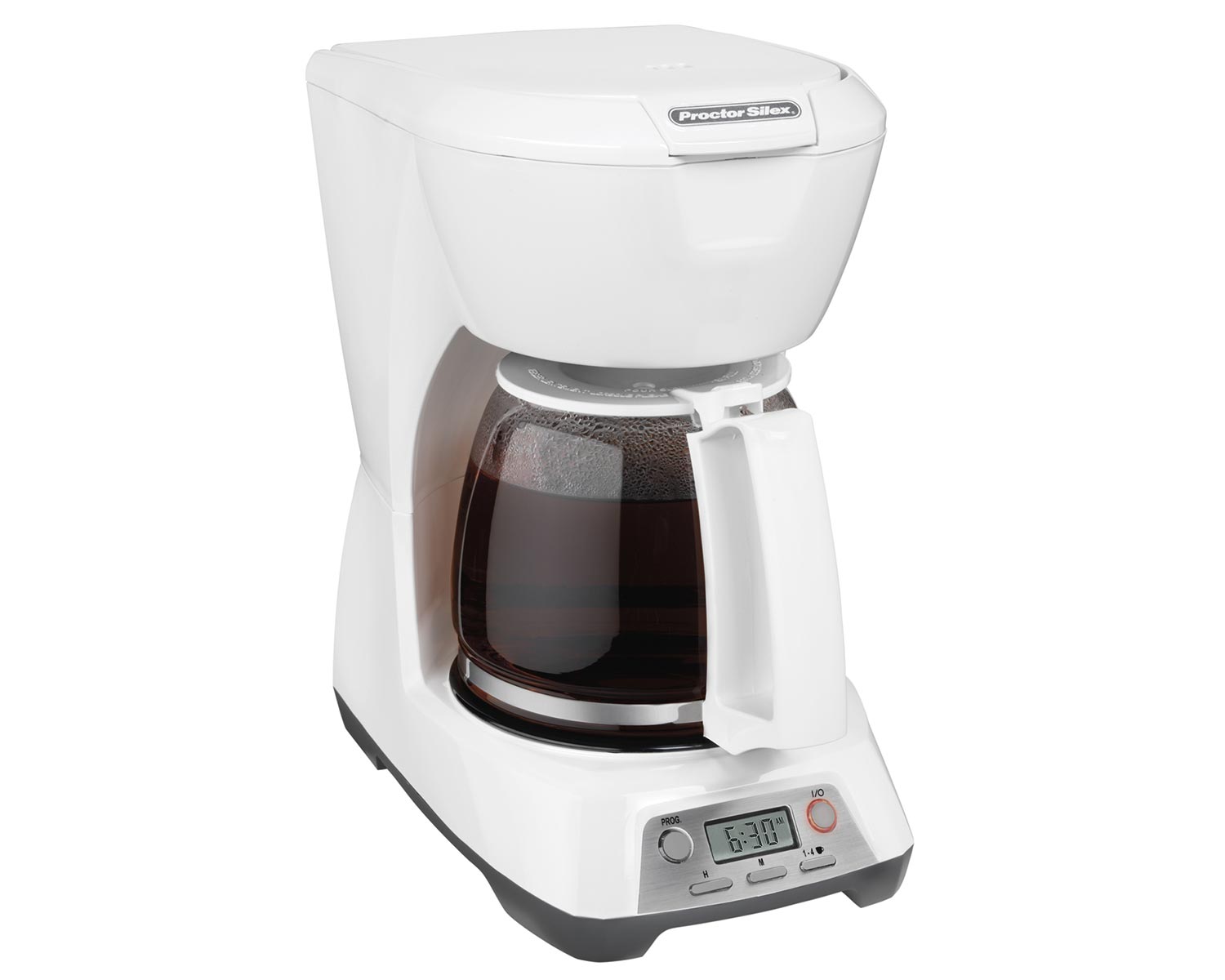 Programmable 12 Cup Coffee Maker (white) - 43671