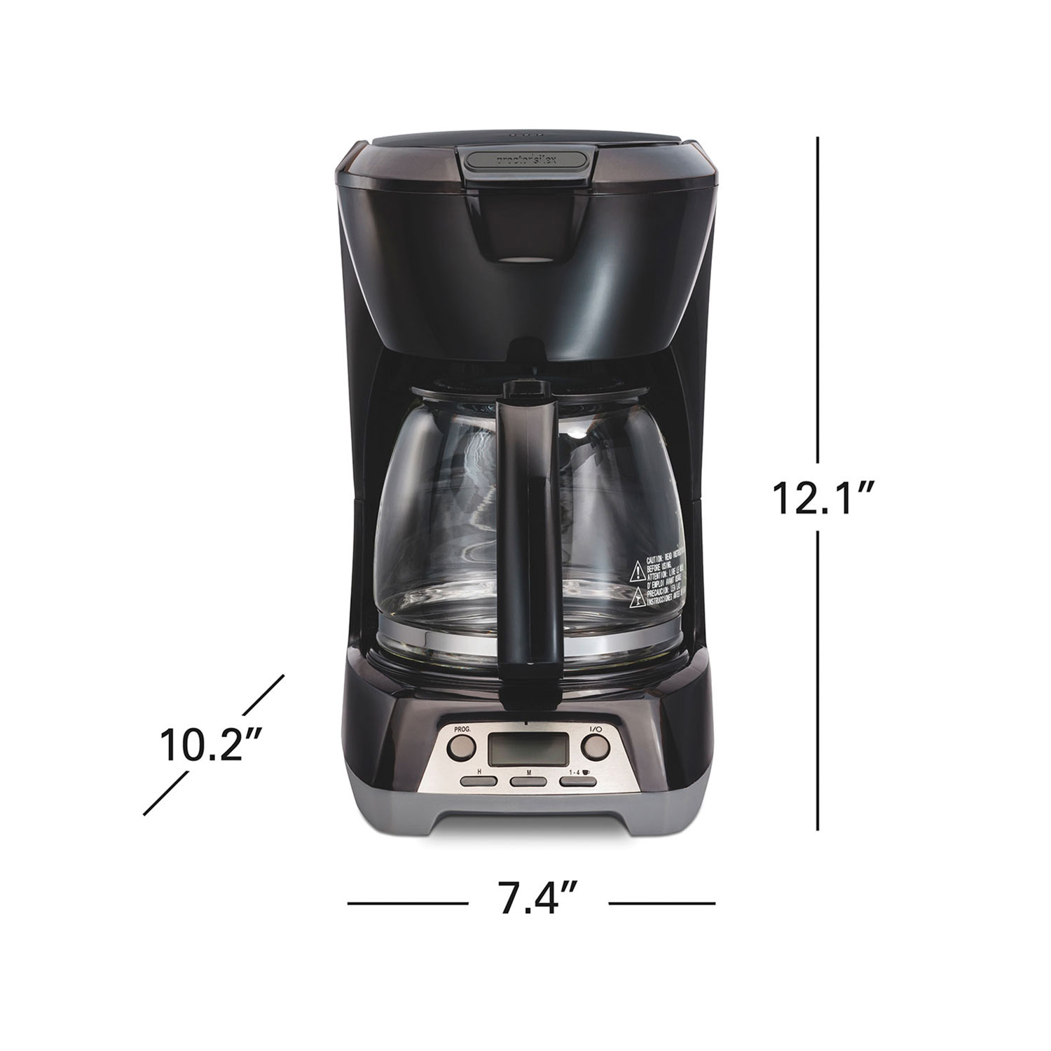 Hamilton Beach 12 Cup Programmable Coffee Maker with 3 Settings