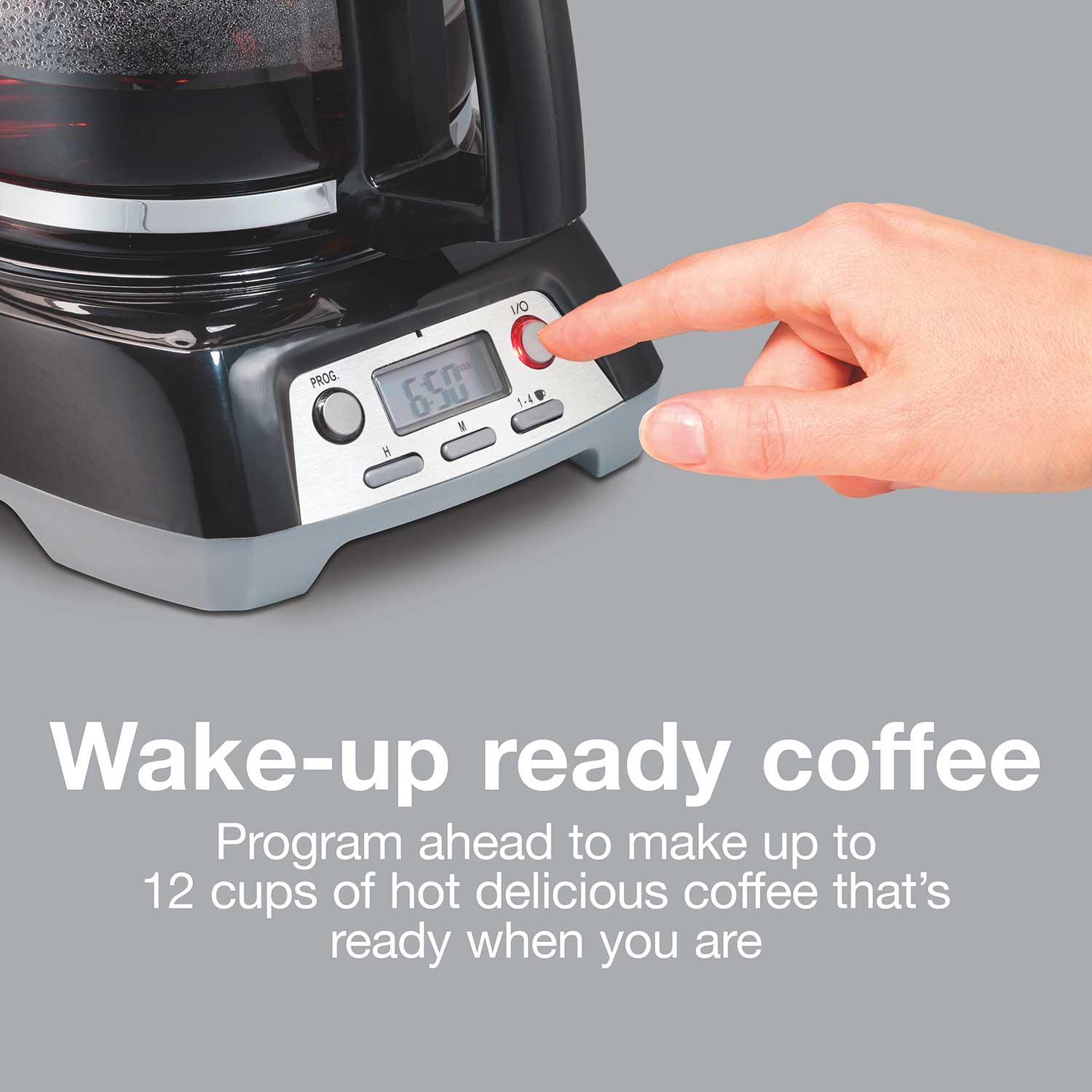 12 Cup Programmable Coffee Maker with Small Batch Setting - Model