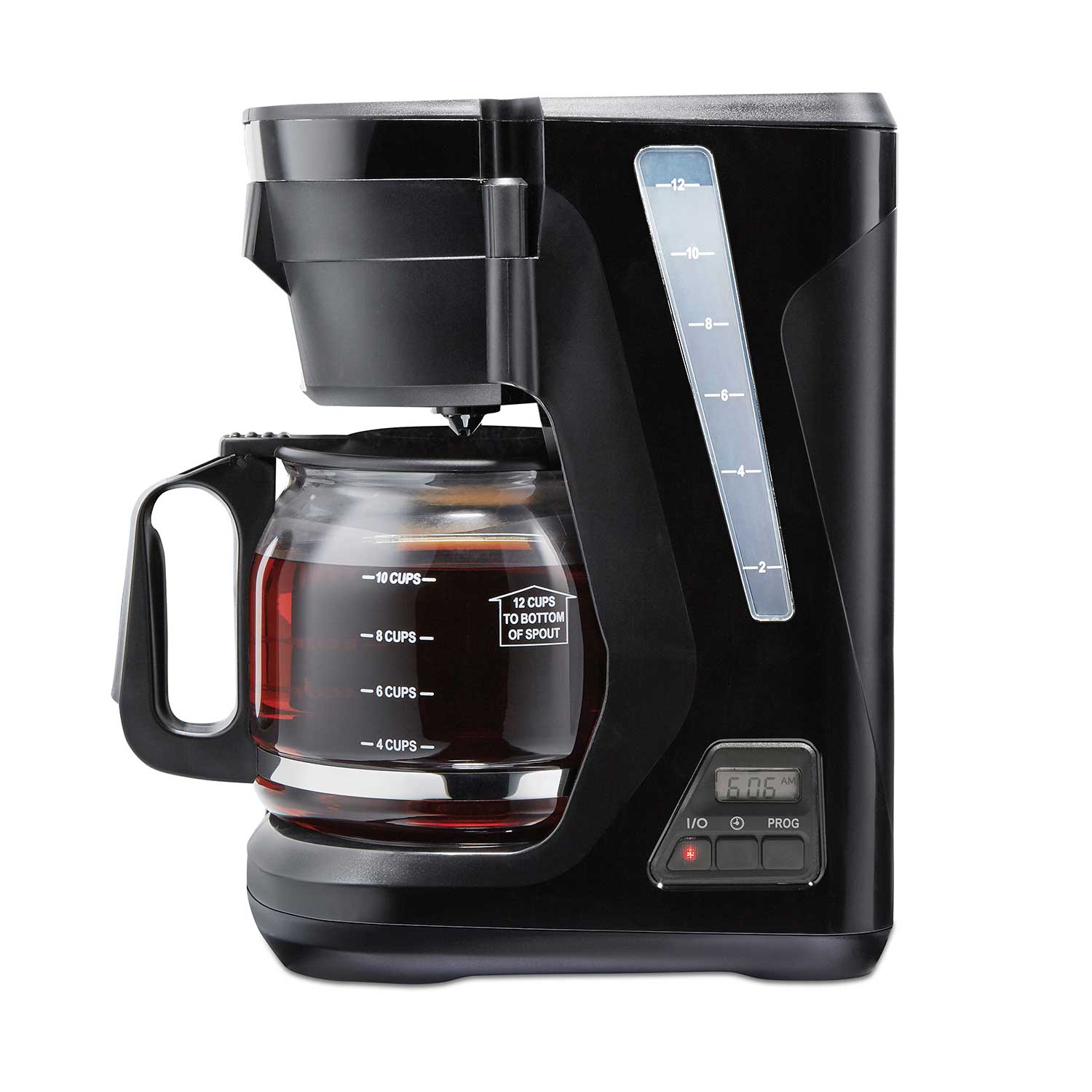 12 Cup Compact Programmable Coffee Maker - 43685PS Small Size