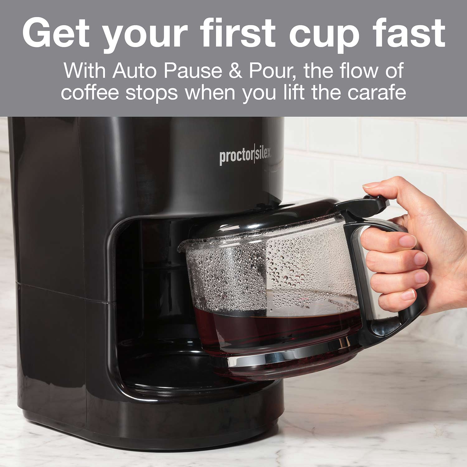 PowerXL Smart Brew, 10-Cup Drip Coffee Maker with Strength & Flavor Control