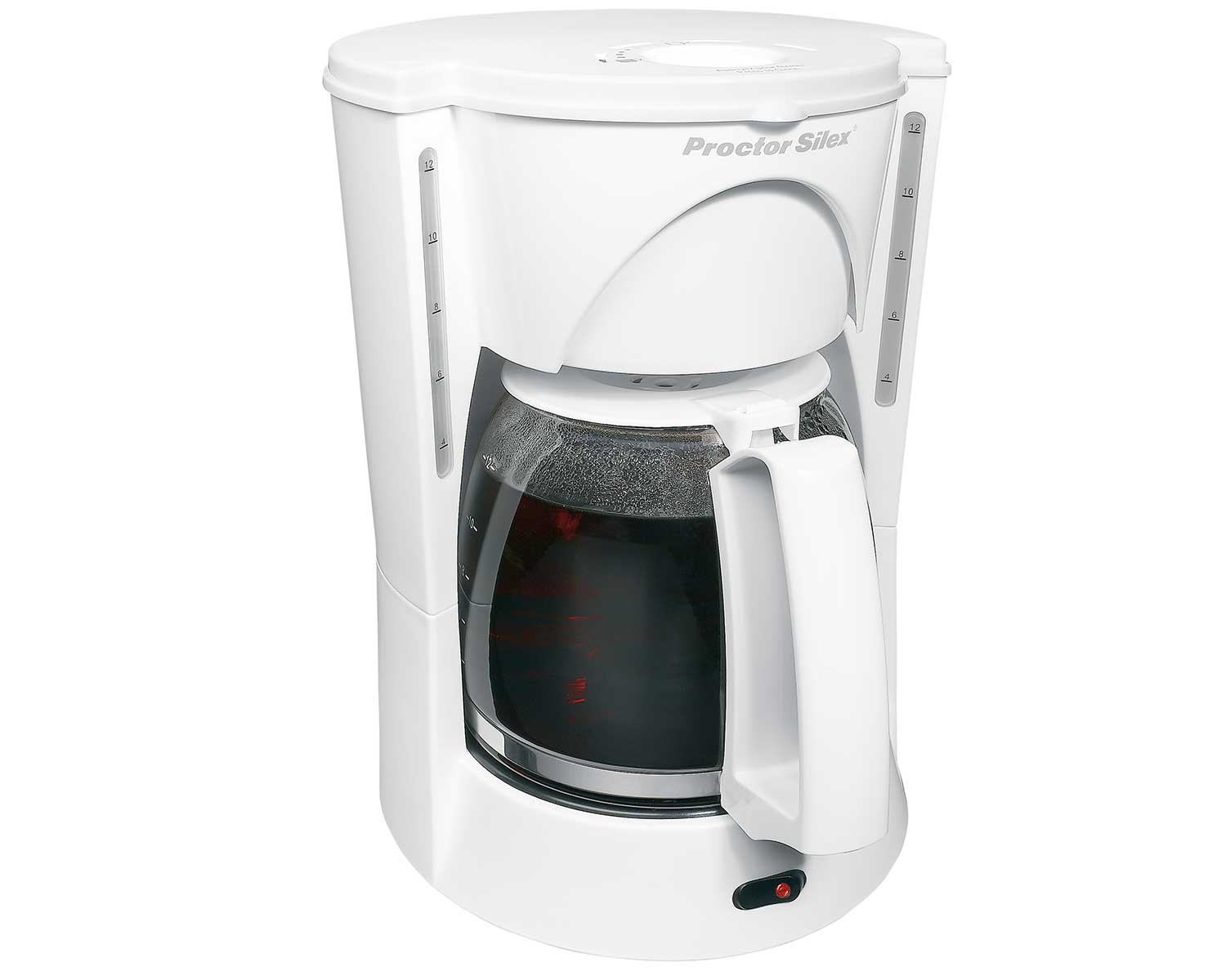 12 Cup Automatic Coffee Maker (white)-48521RY