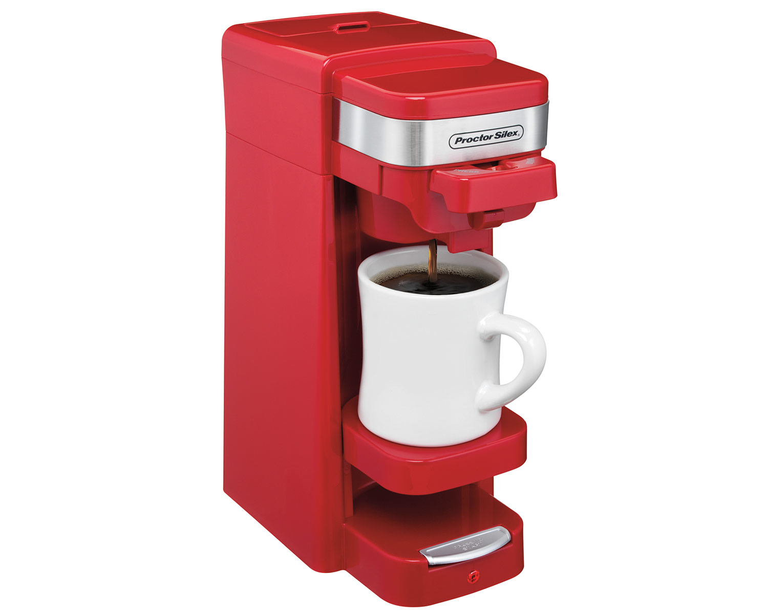 4 Cup Coffee Maker (red) - Model 48133 - Proctor-Silex