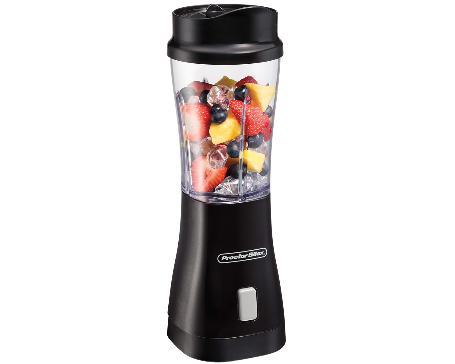 Proctor Silex 53560 52 oz. 950-Watt Blender, Black & Silver