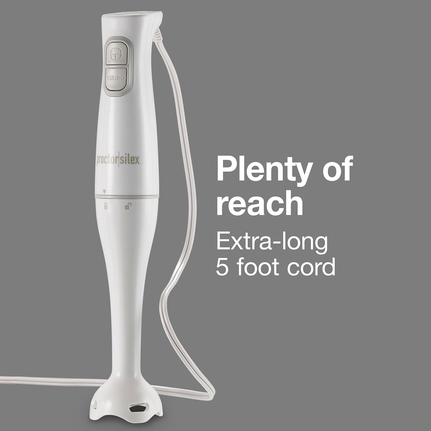 Hamilton Beach - 2-Speed Hand Blender - Silver/Black