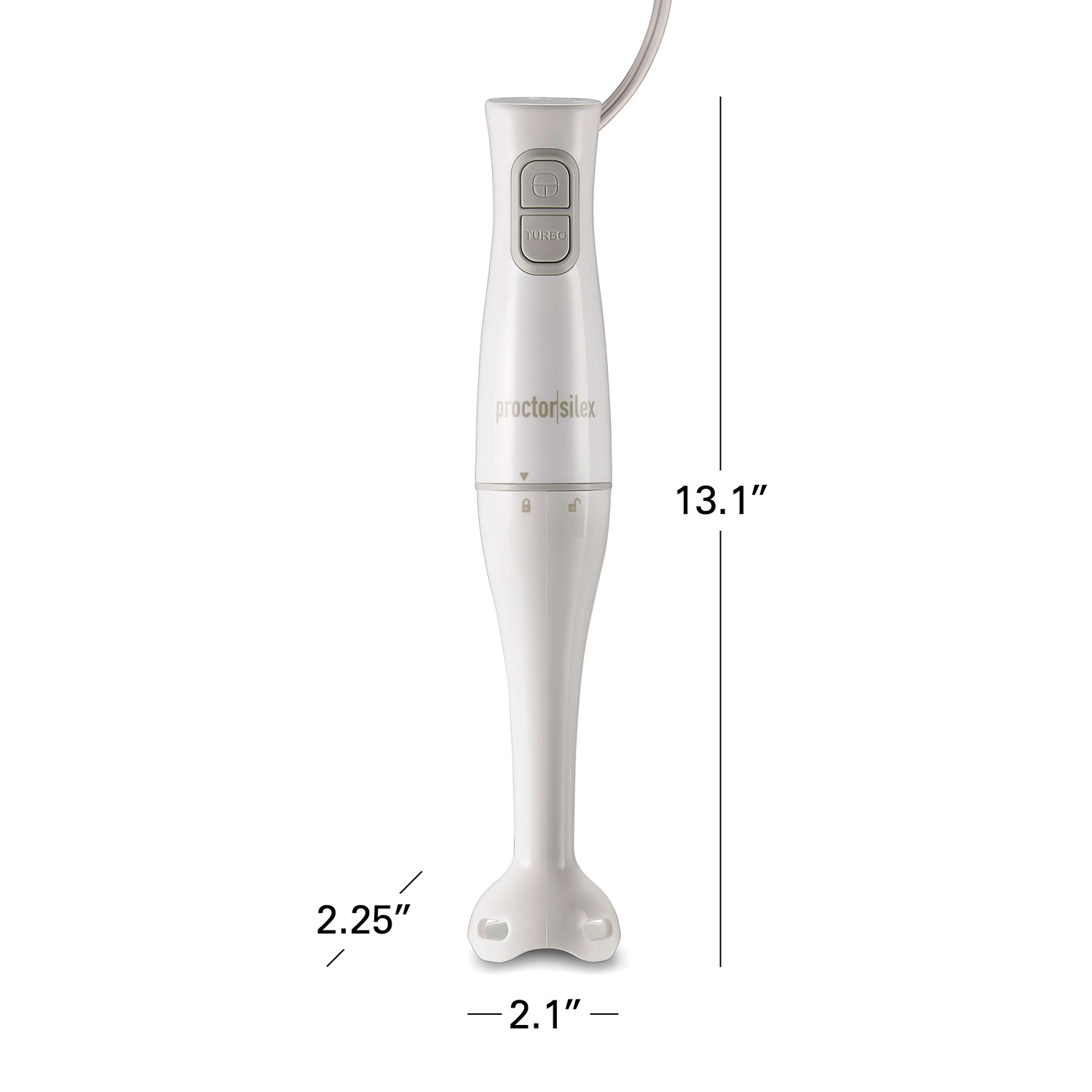 Hamilton Beach - 2-Speed Hand Blender - Silver/Black