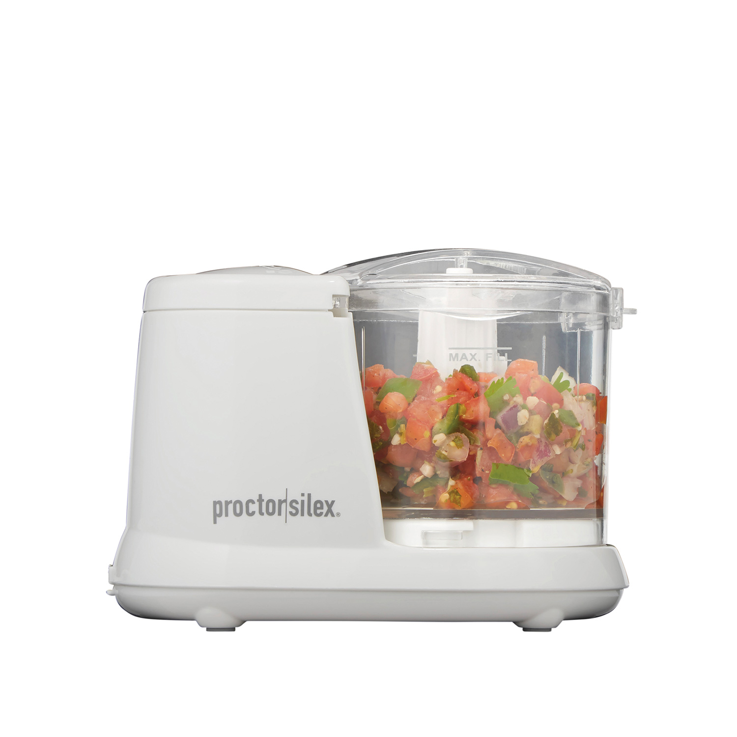 1.5 Cup Food Chopper, White - 72500PS Small Size