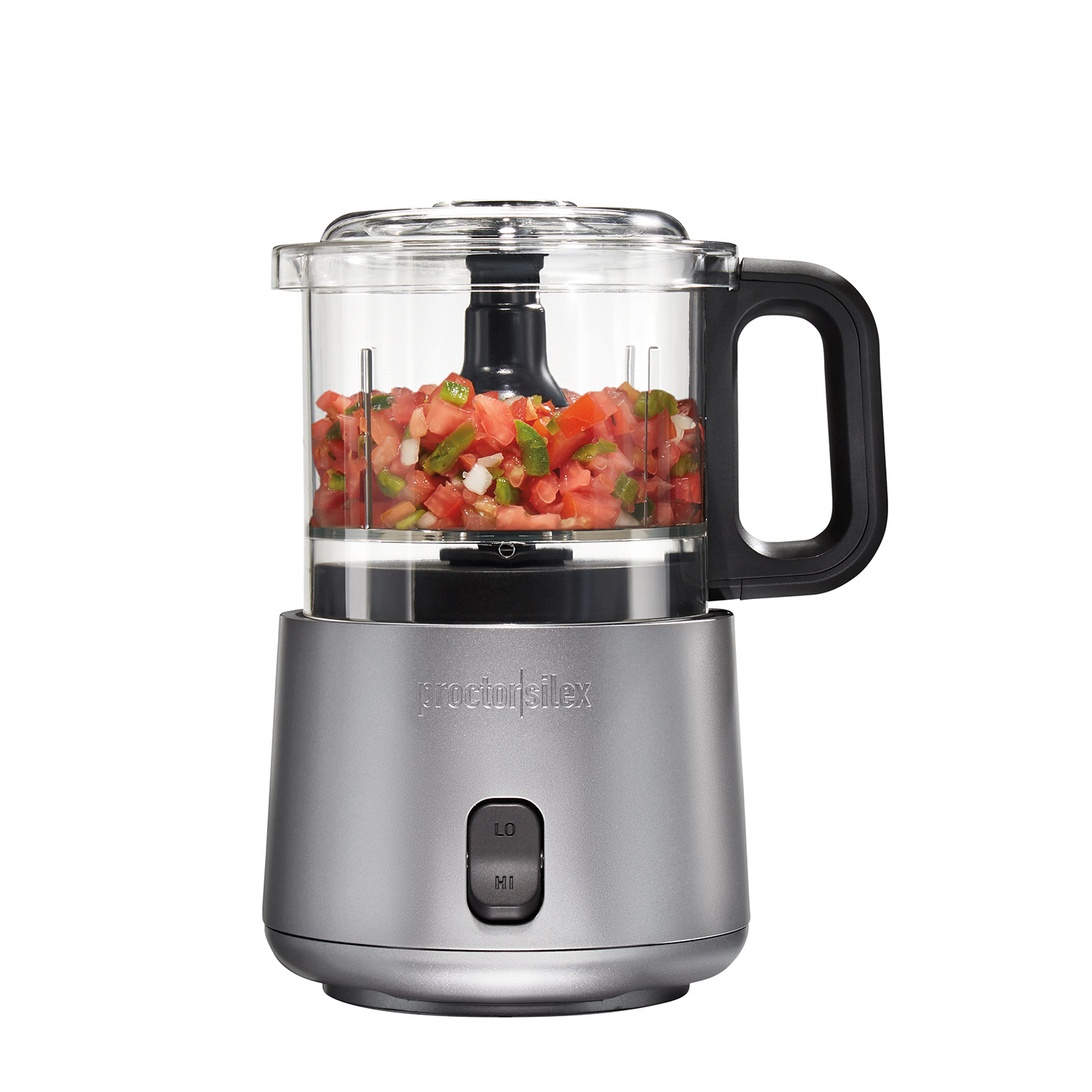 Hamilton Beach Stack & Press 3-Cup Food Chopper - Black