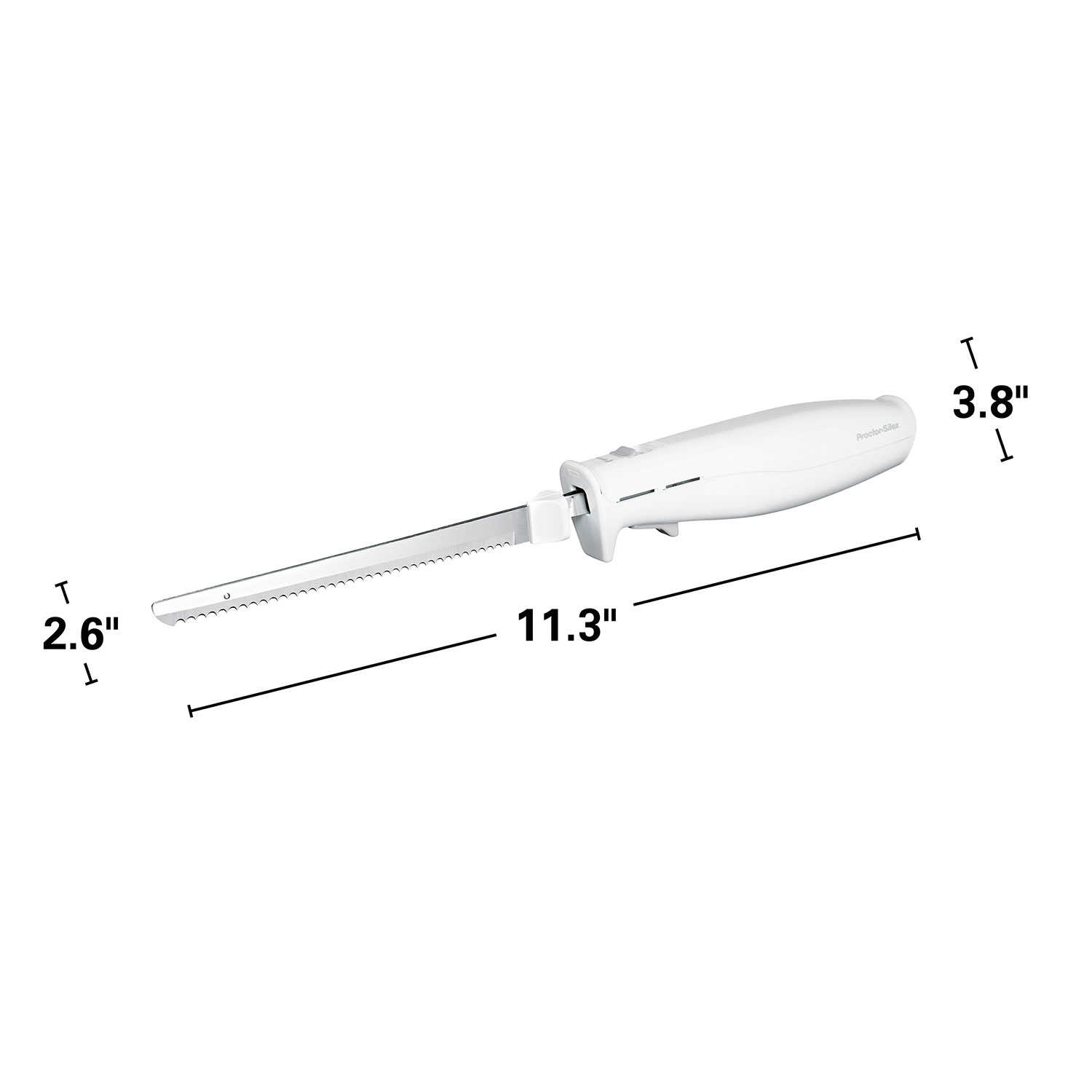 Proctor Silex® Easy Slice Durable Electric Knife - White, 1 ct - Fry's Food  Stores