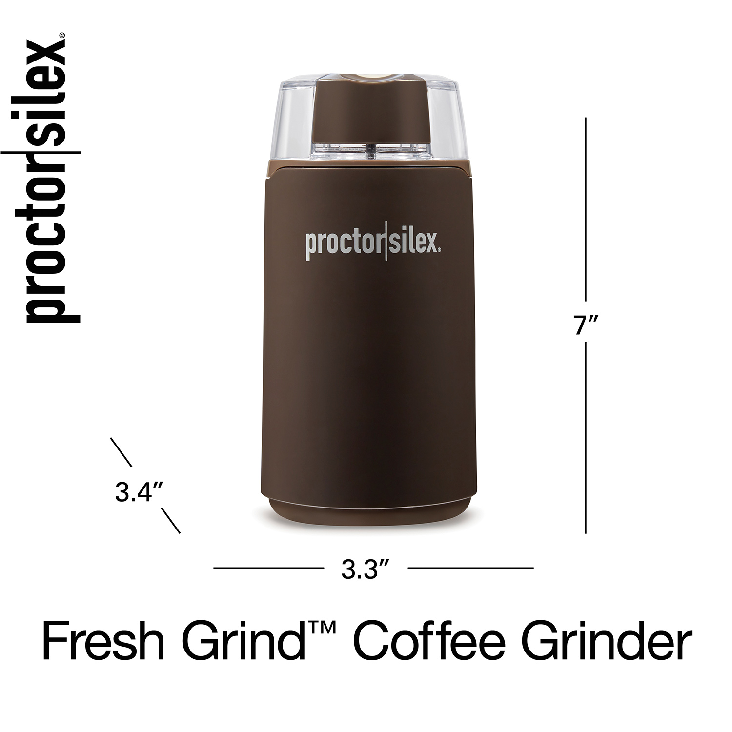 Fresh Grind Coffee Grinder, Black - Model E167CYR