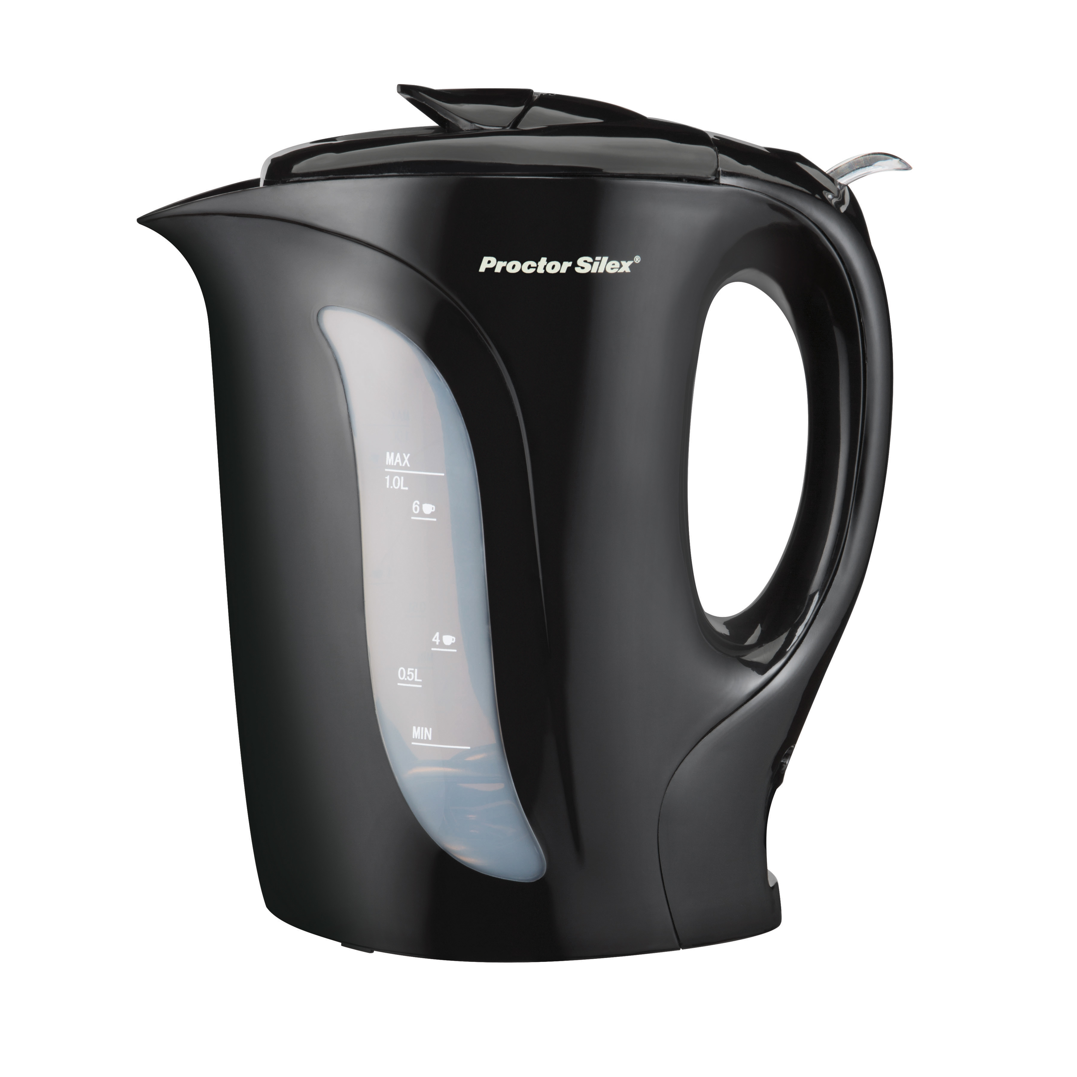 Proctor Silex Cordless 1.7 Liter Electric Kettle - Black