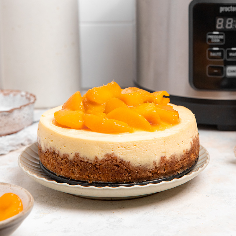 Pressure Cooker Cheesecake Recipe