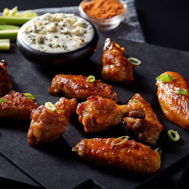 Slow Cooker Spicy Chicken Wings recipe